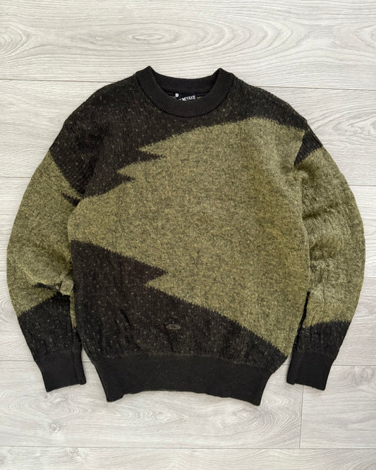 Issey Miyake FW2001 Wool Knit Sweater - Size M