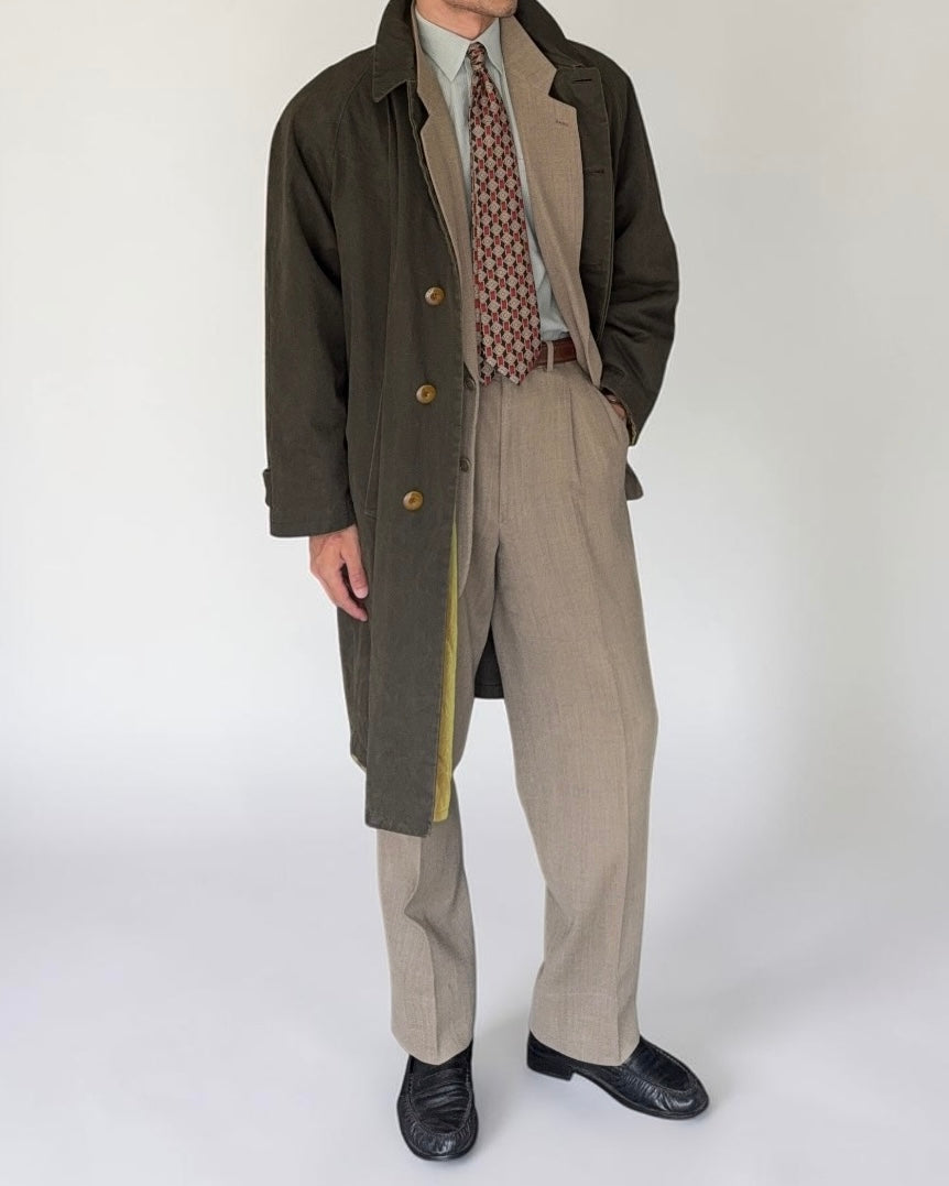 Emporio Armani 1980s Waterproof Insulated Coat - Size L