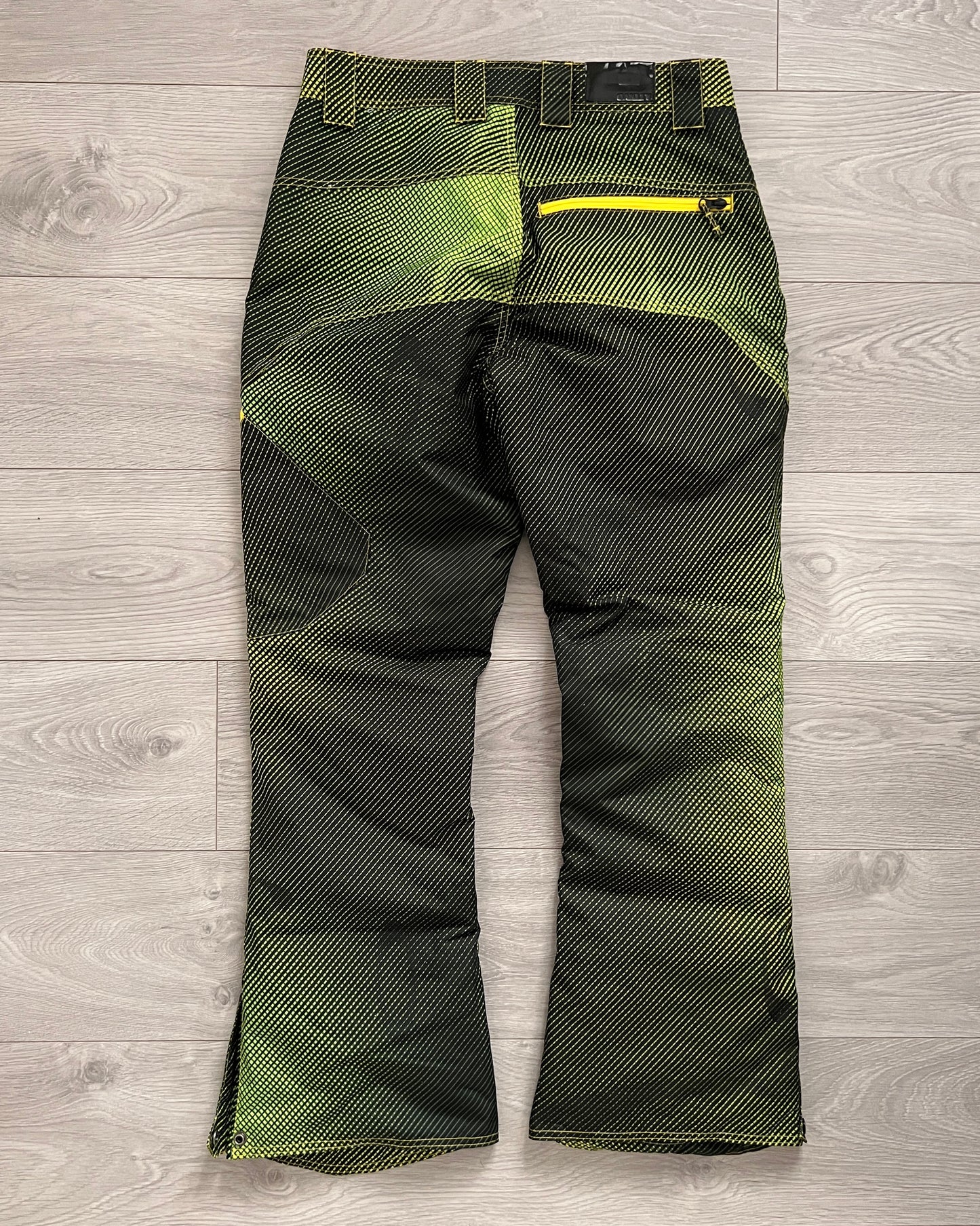 Oakley FW2010 Thinsulate Vent Zipper Technical Print Ski Pants - Size 32