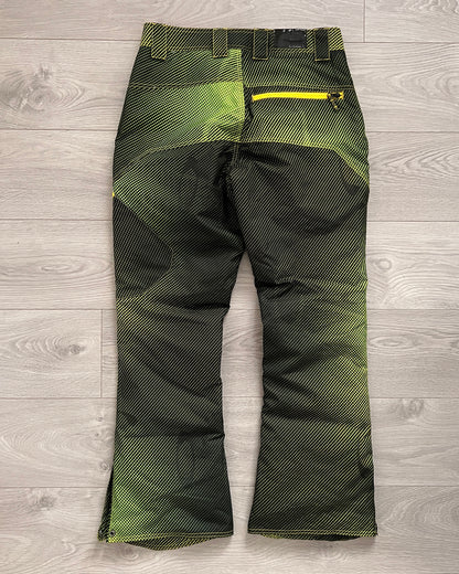 Oakley FW2010 Thinsulate Vent Zipper Technical Print Ski Pants - Size 32