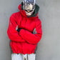 Salomon 00s Red Tri-Tone Waterproof Technical SmartSkin Jacket - Size L