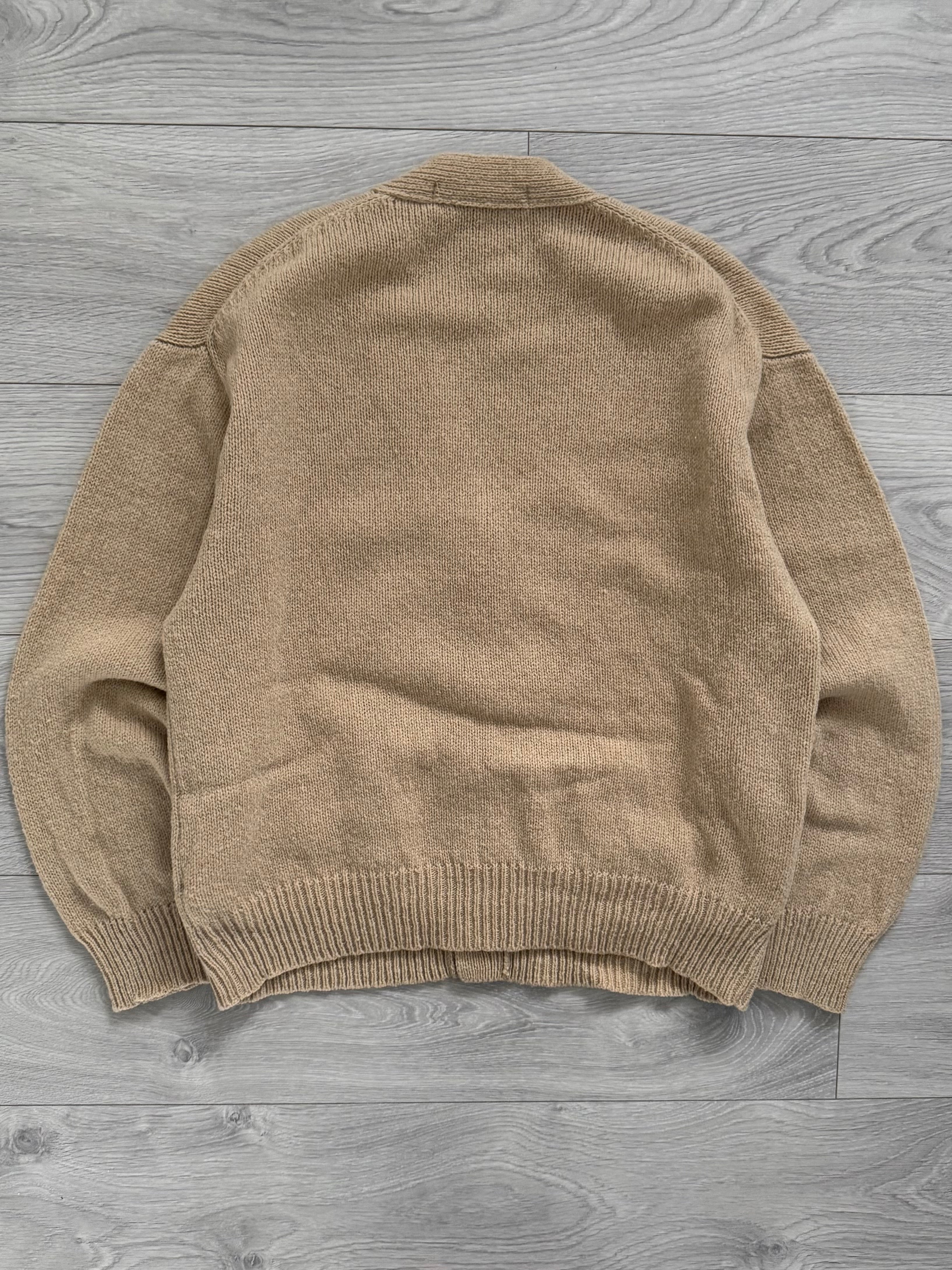 Comme Des Garcons Homme FW2001 Wool Knit Cardigan - Size M – NDWC0