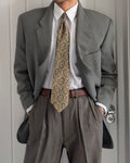 Giorgio Armani 1980s 3B Viscose Wool Unlined Sport Jacket Blazer  - Size M