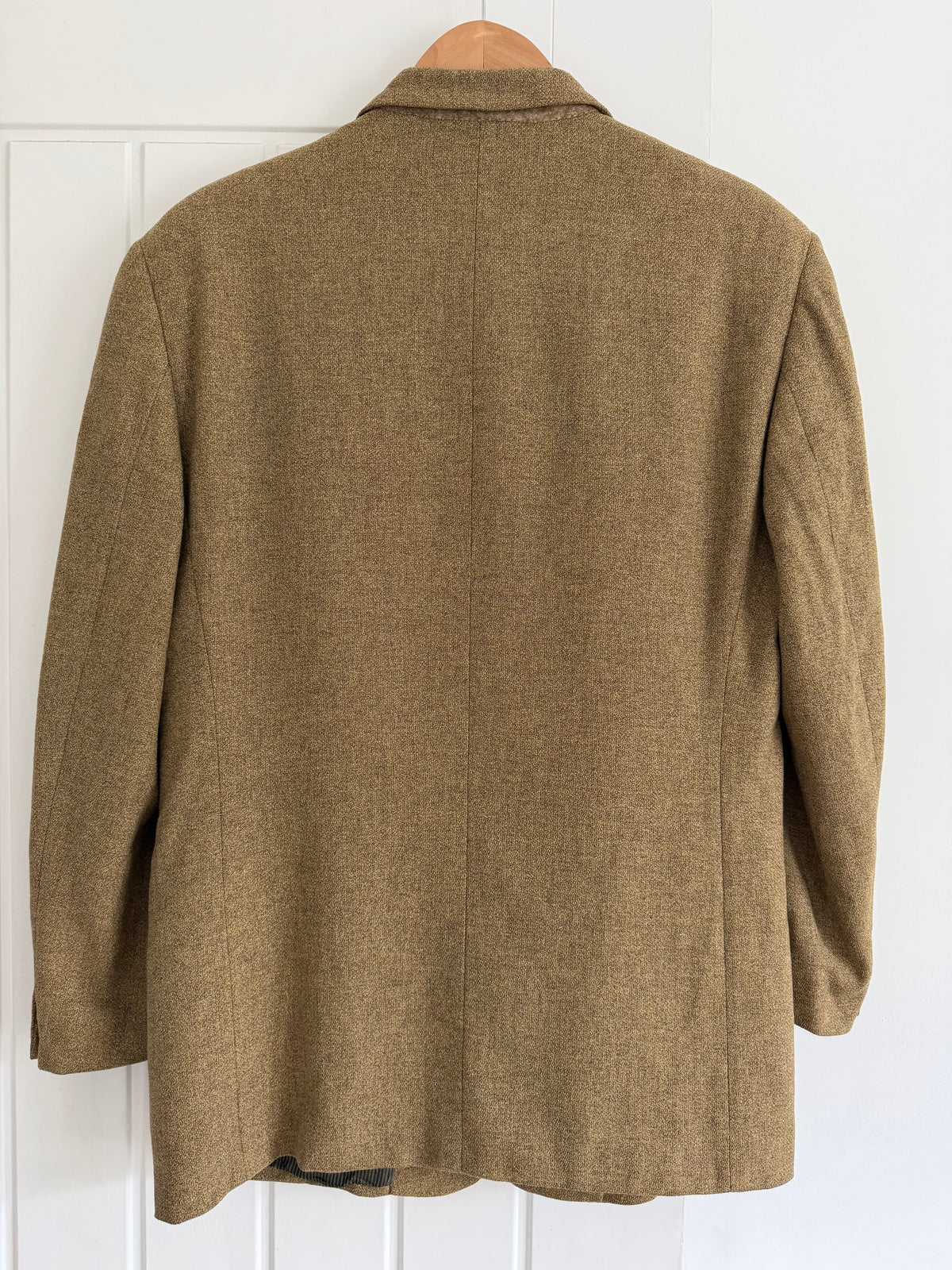 Hilton Armani 1990s Loro Piana Fabric 3B Wool Cashmere Sport Jacket Blazer - Size M