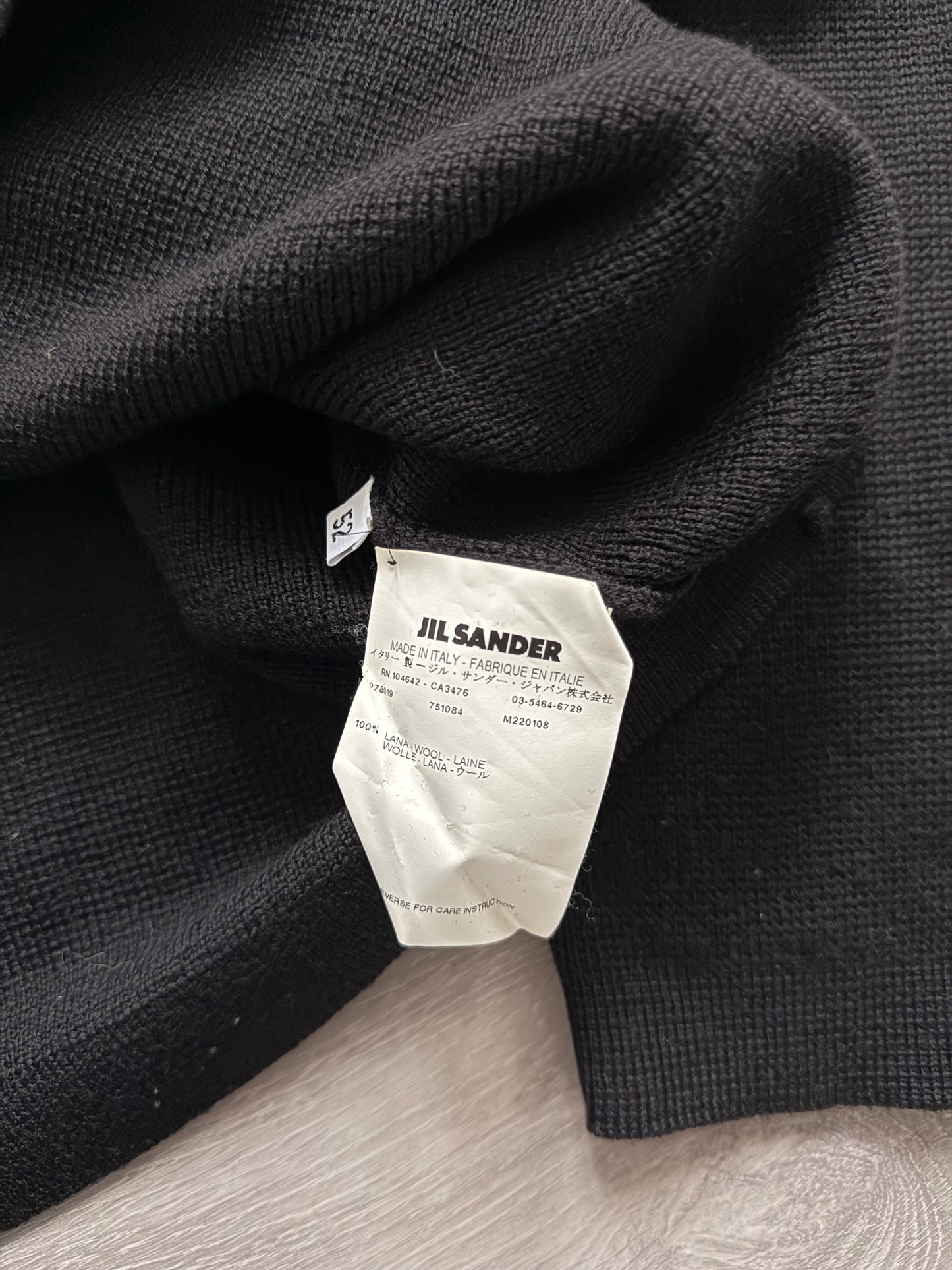 Jil Sander 2014 Wool Knit Sweater - Size M