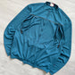 Oakley Vintage 1/2 Zip 5-Pocket Blue Jersey - Size L