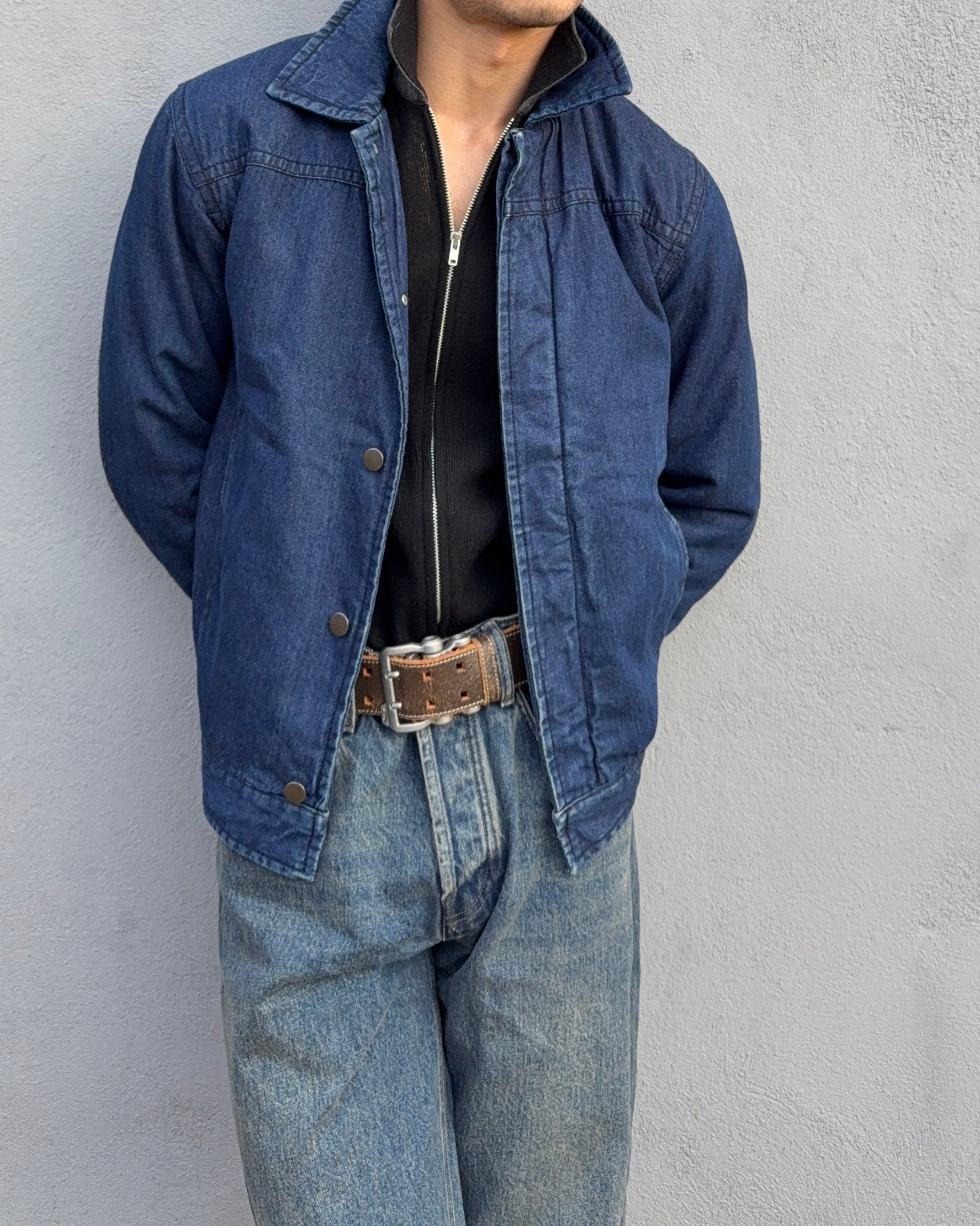 Comme des Garçons SHIRT ネイビー ジャケット Lサイズ CdG SHIRT Woven Jacket Blue | SOMEWHERE®