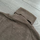Maison Martin Margiela FW1999 Wool Leather Elbow Patch Turtleneck Knit Sweater - Size M