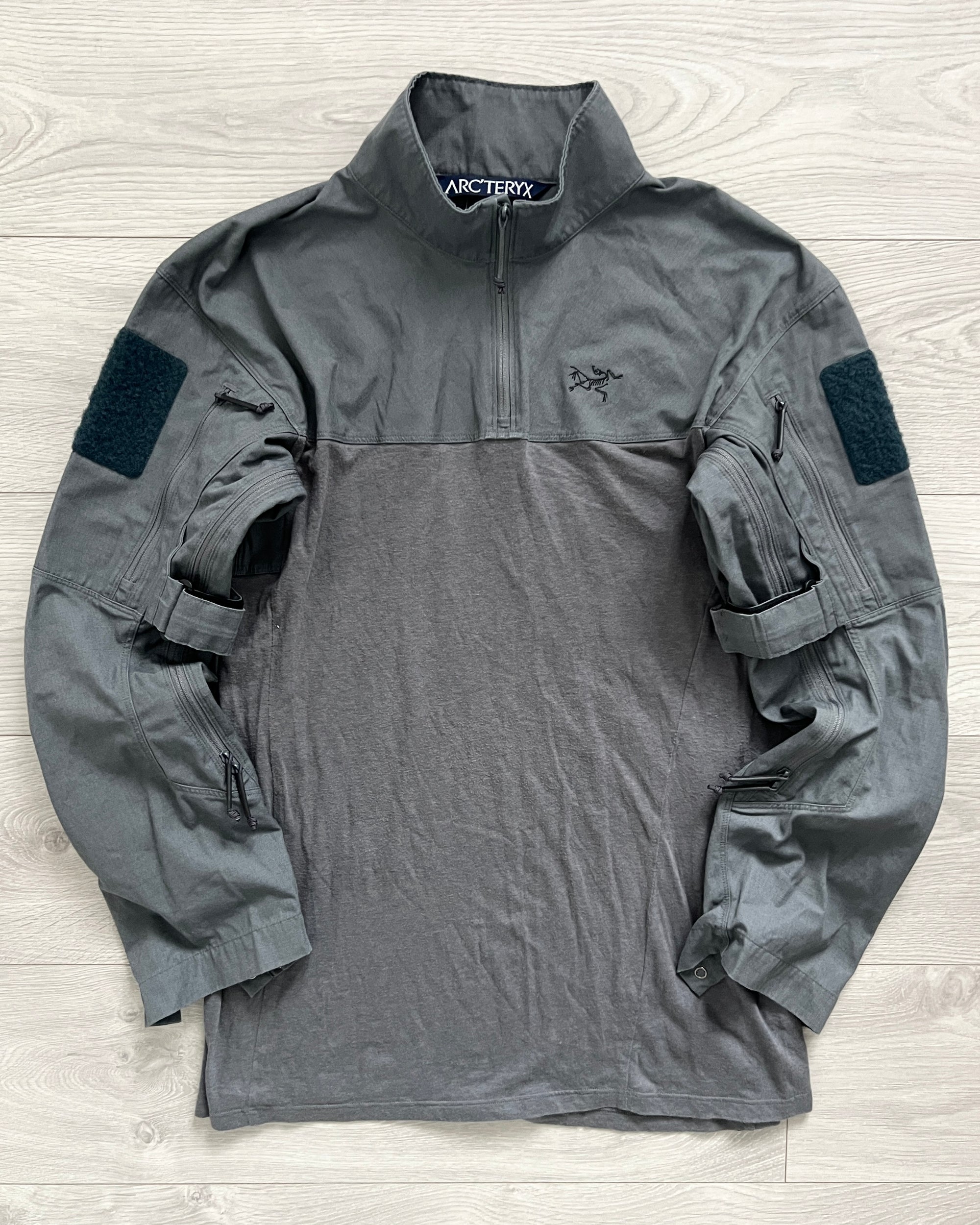 Arcteryx LEAF Talos Half Shell Assault Combat Shirt Wolf Grey - Size XL