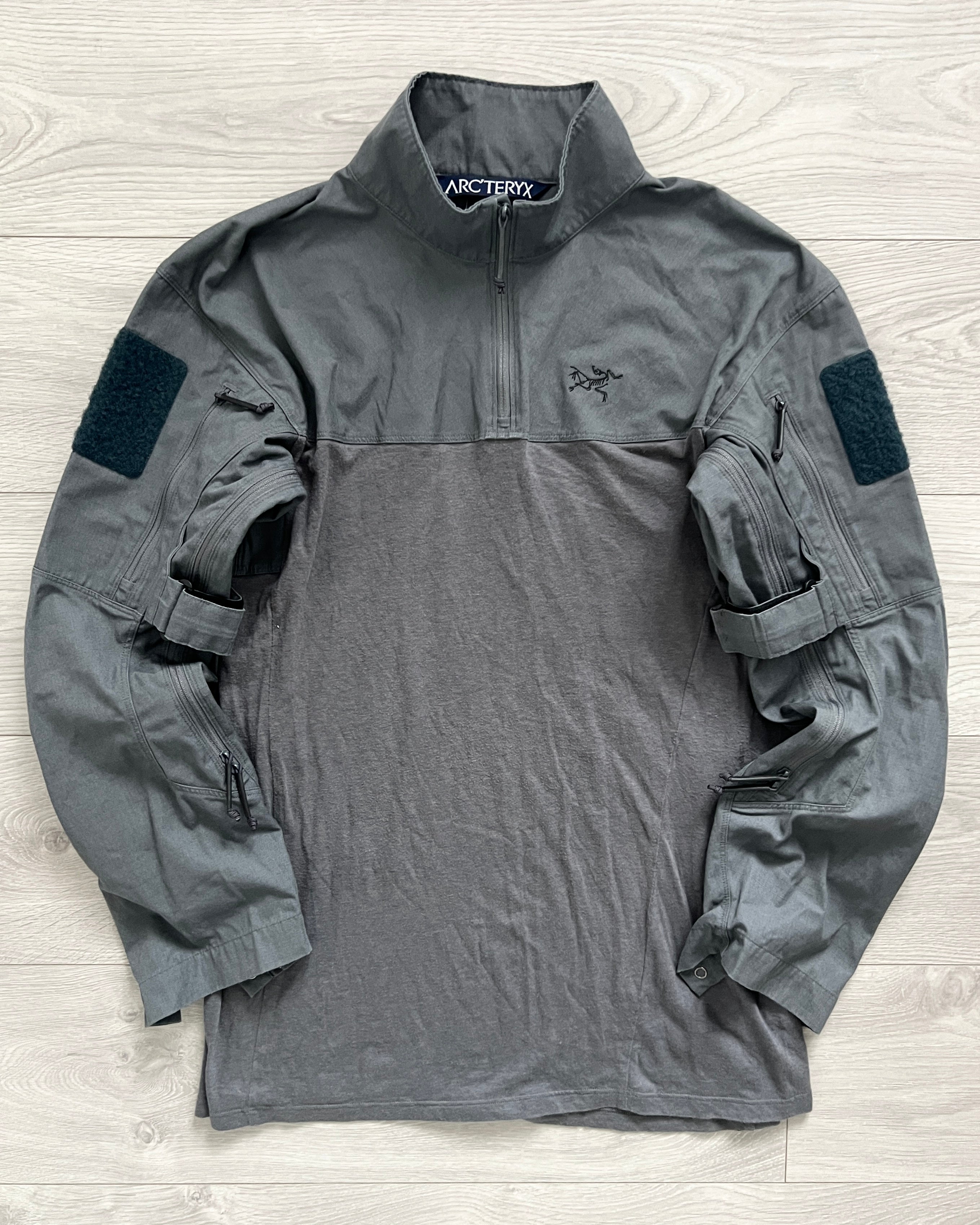 Arcteryx LEAF Talos Half Shell Assault Combat Shirt Wolf Grey - Size XL