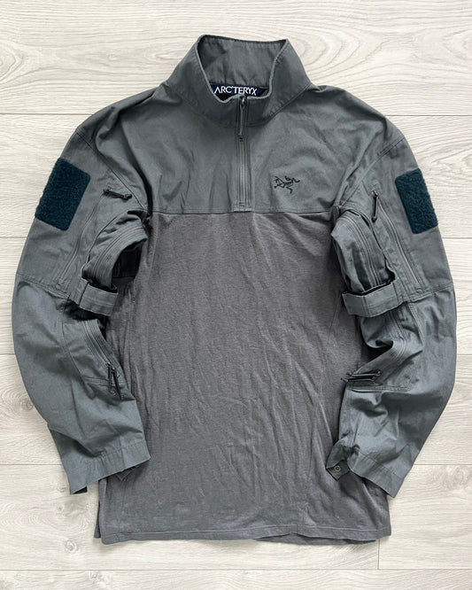 Arcteryx LEAF Talos Half Shell Assault Combat Shirt Wolf Grey - Size L