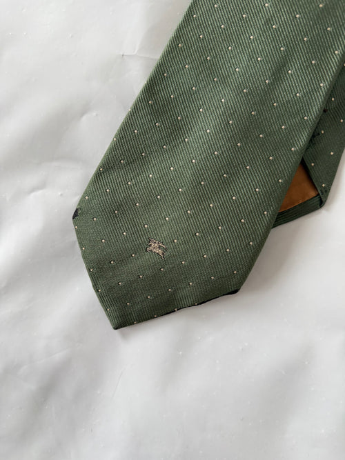 Burberry 1990s Silk Tie