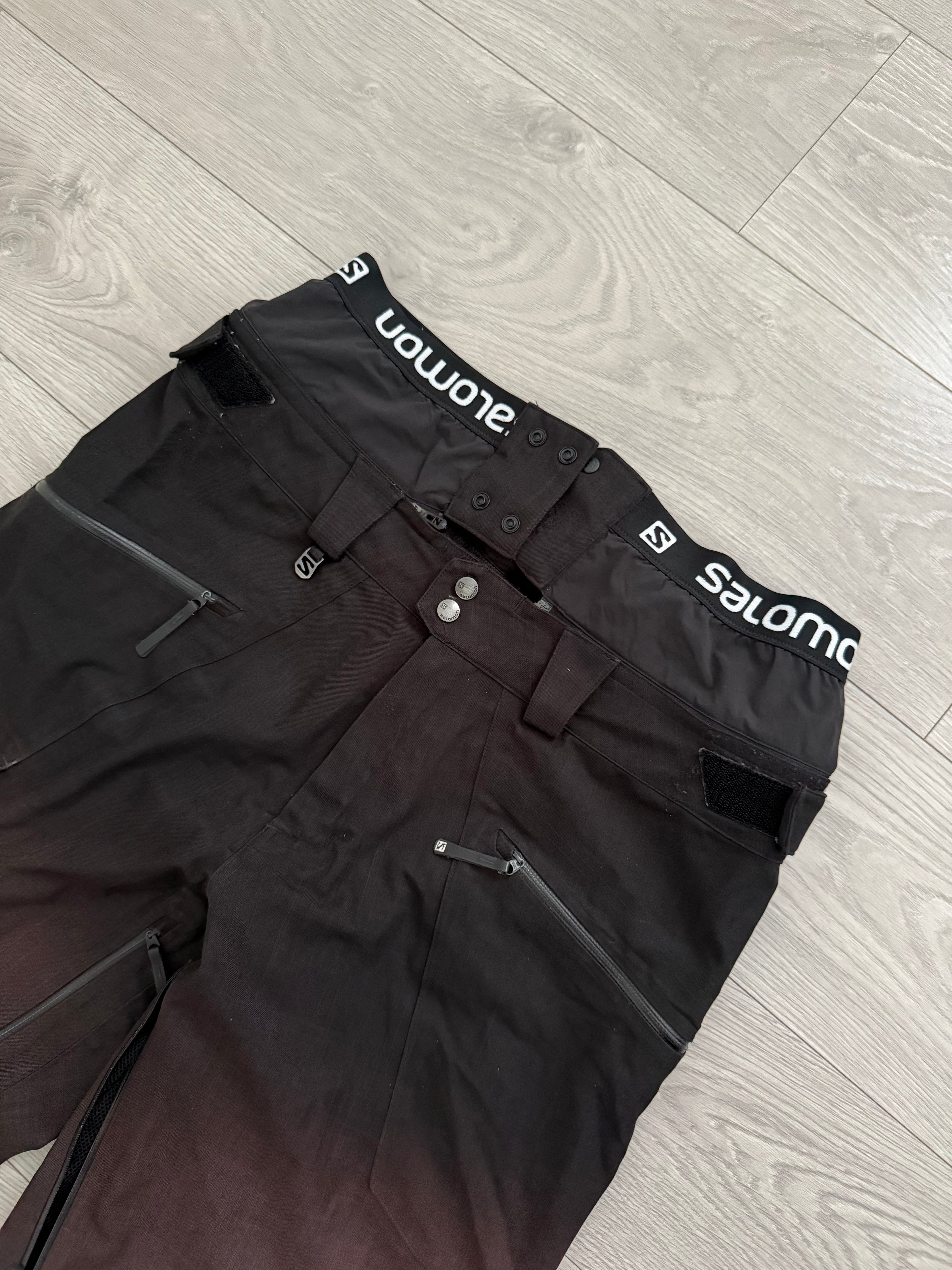 Salomon AdvancedSkin Dry Gradient Waterproof Pants - Size 36" Waist