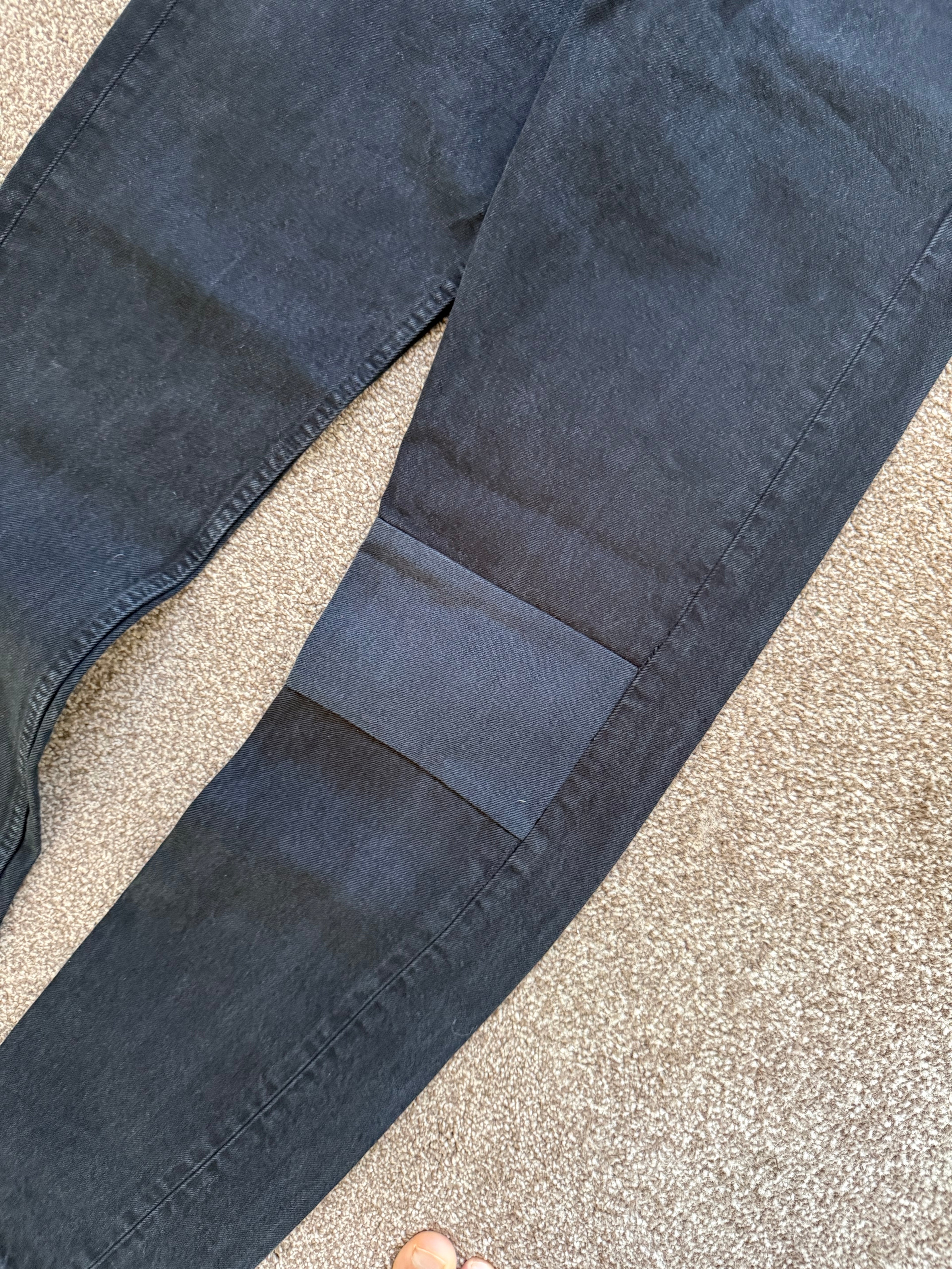 Maison Martin Margiela Artisanal Line (0) SS2002 Re-Worked Denim Panelled Pants - Size 28" Waist