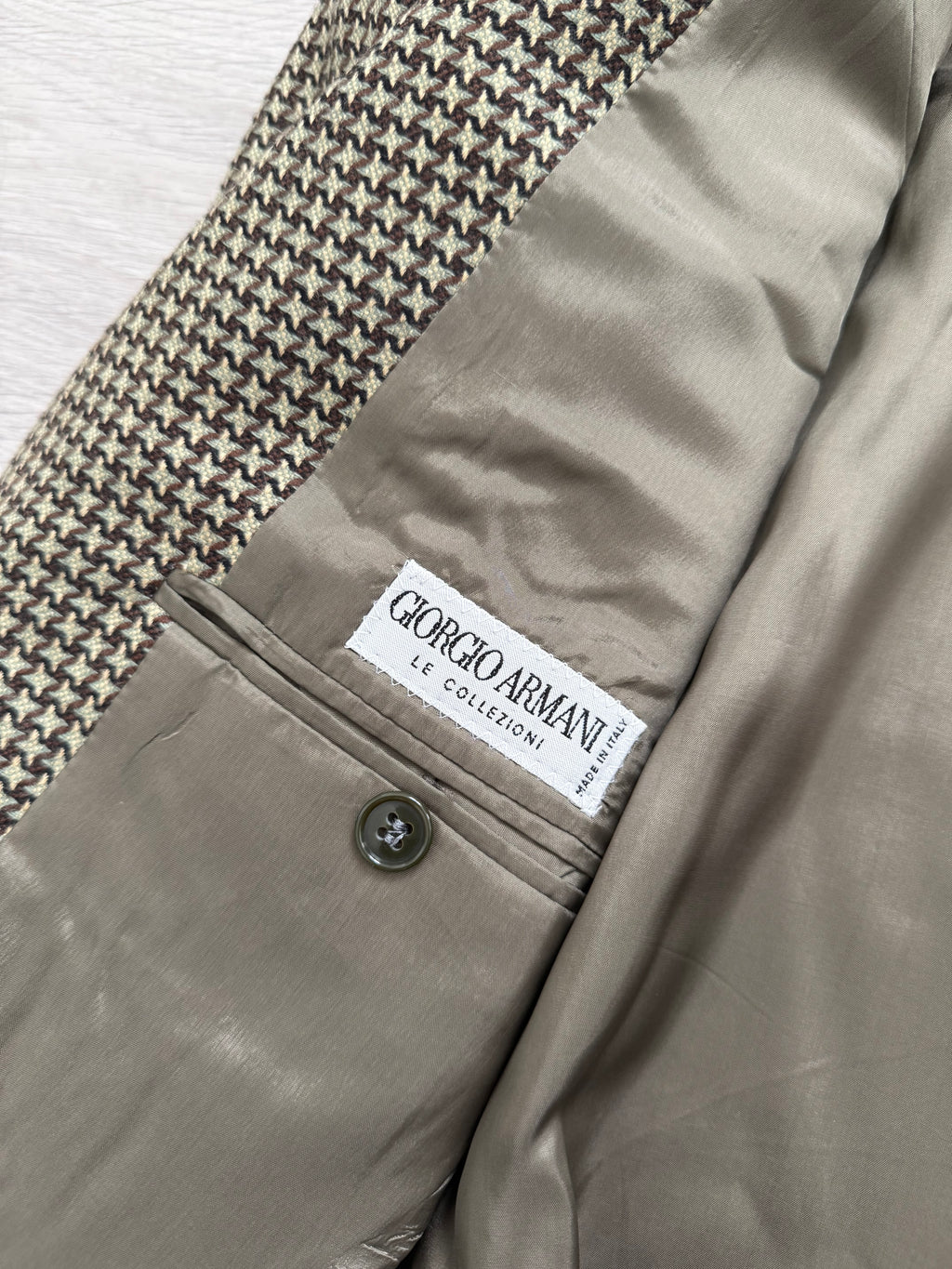 Giorgio Armani 1990s 3B Soft Wool Draped Sport Jacket Blazer - Size XL
