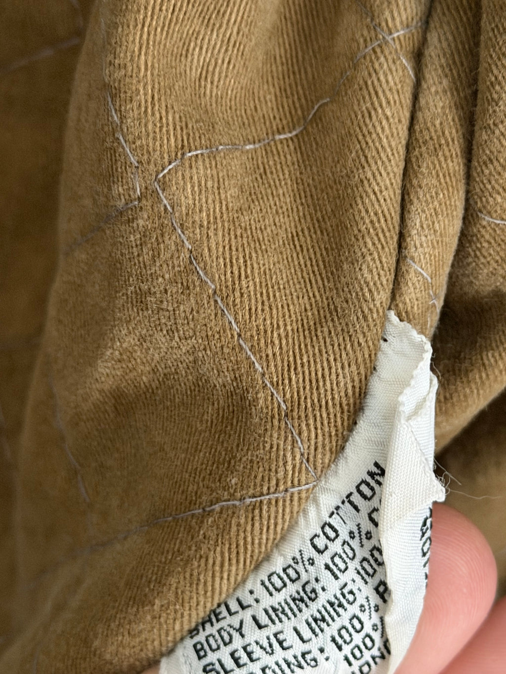 Valentino 1980s Padded Cotton Bomber Jacket - Size S