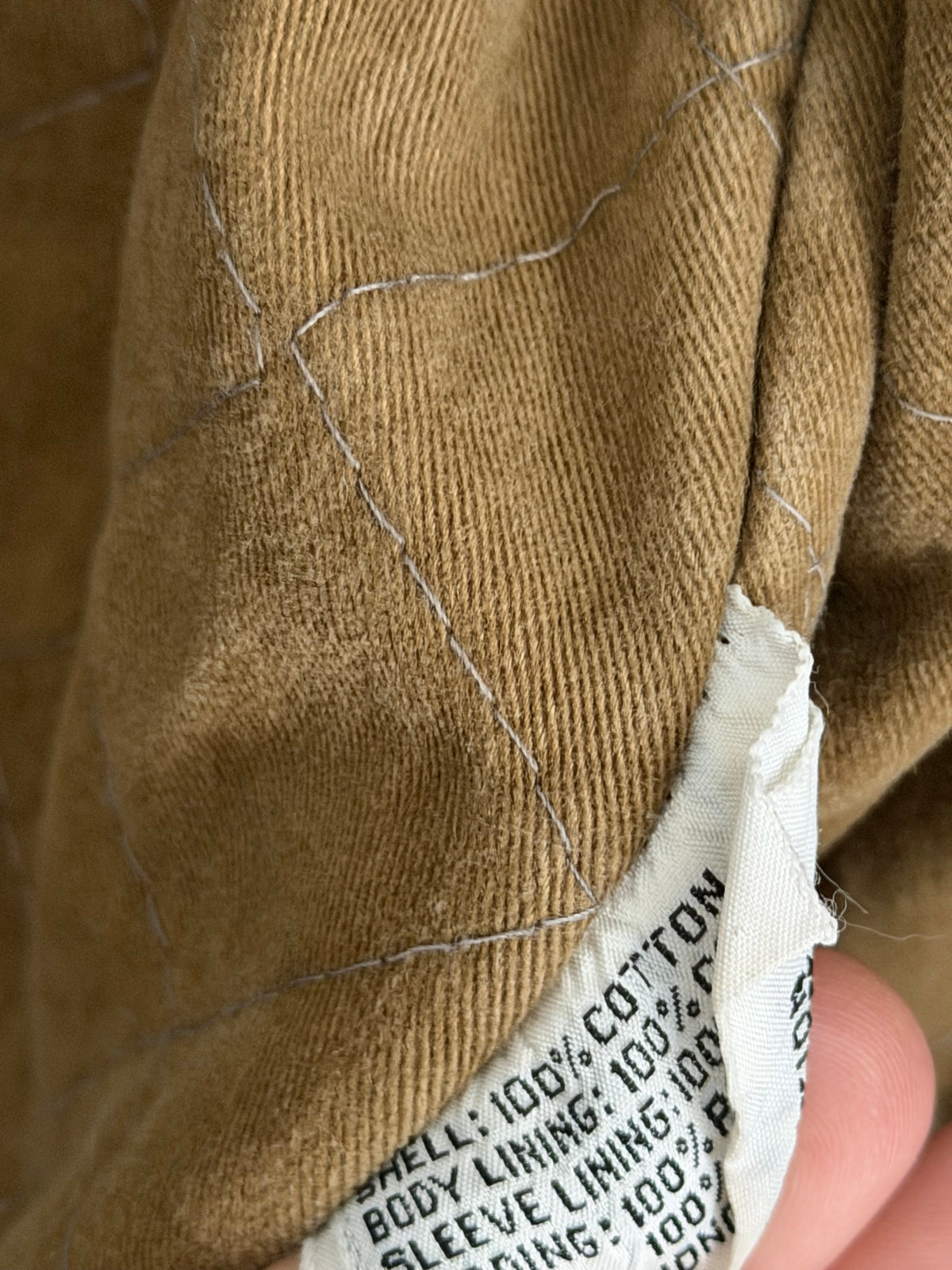 Valentino 1980s Padded Cotton Bomber Jacket - Size S