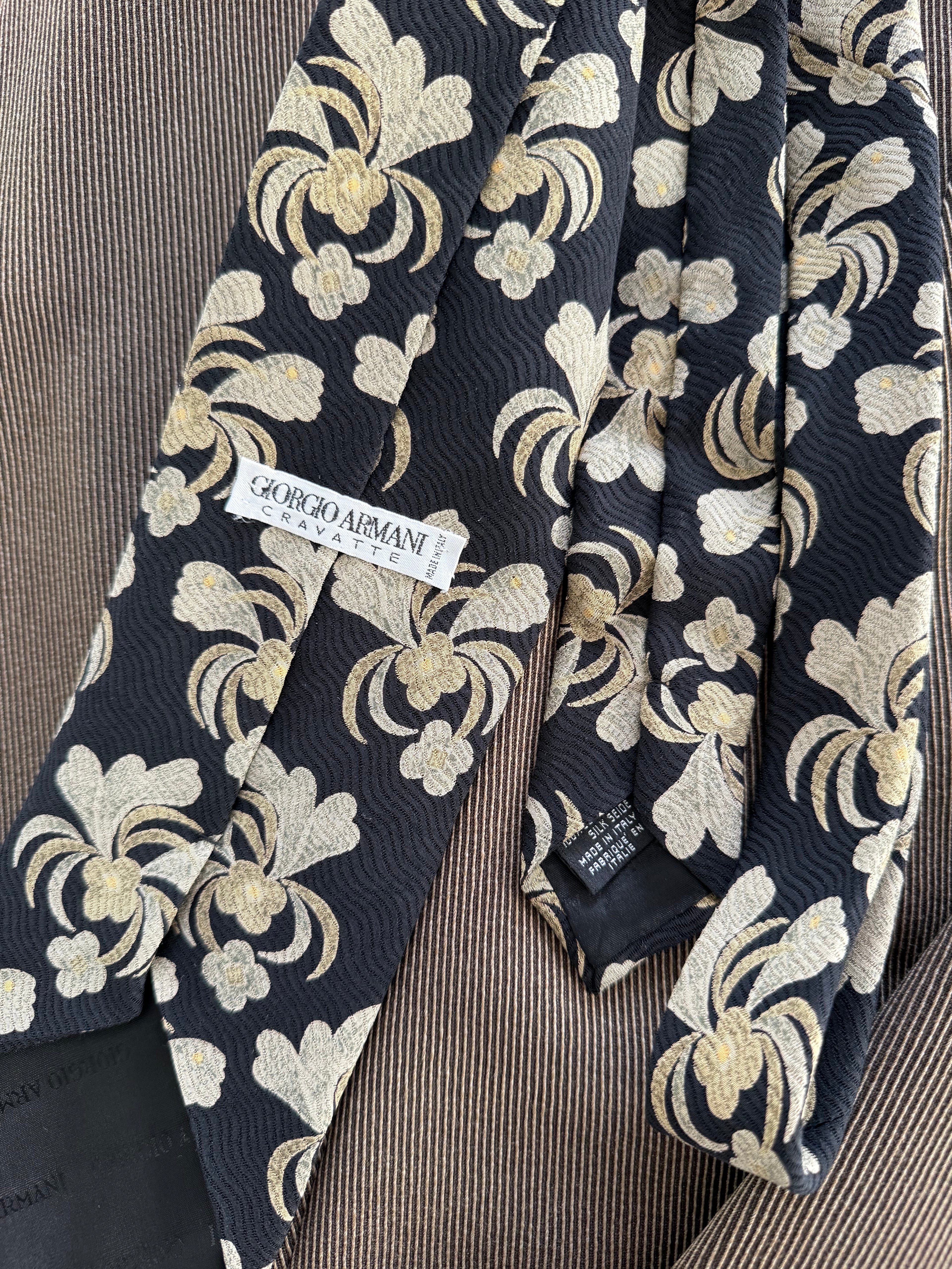 Giorgio Armani 1990s Silk Tie