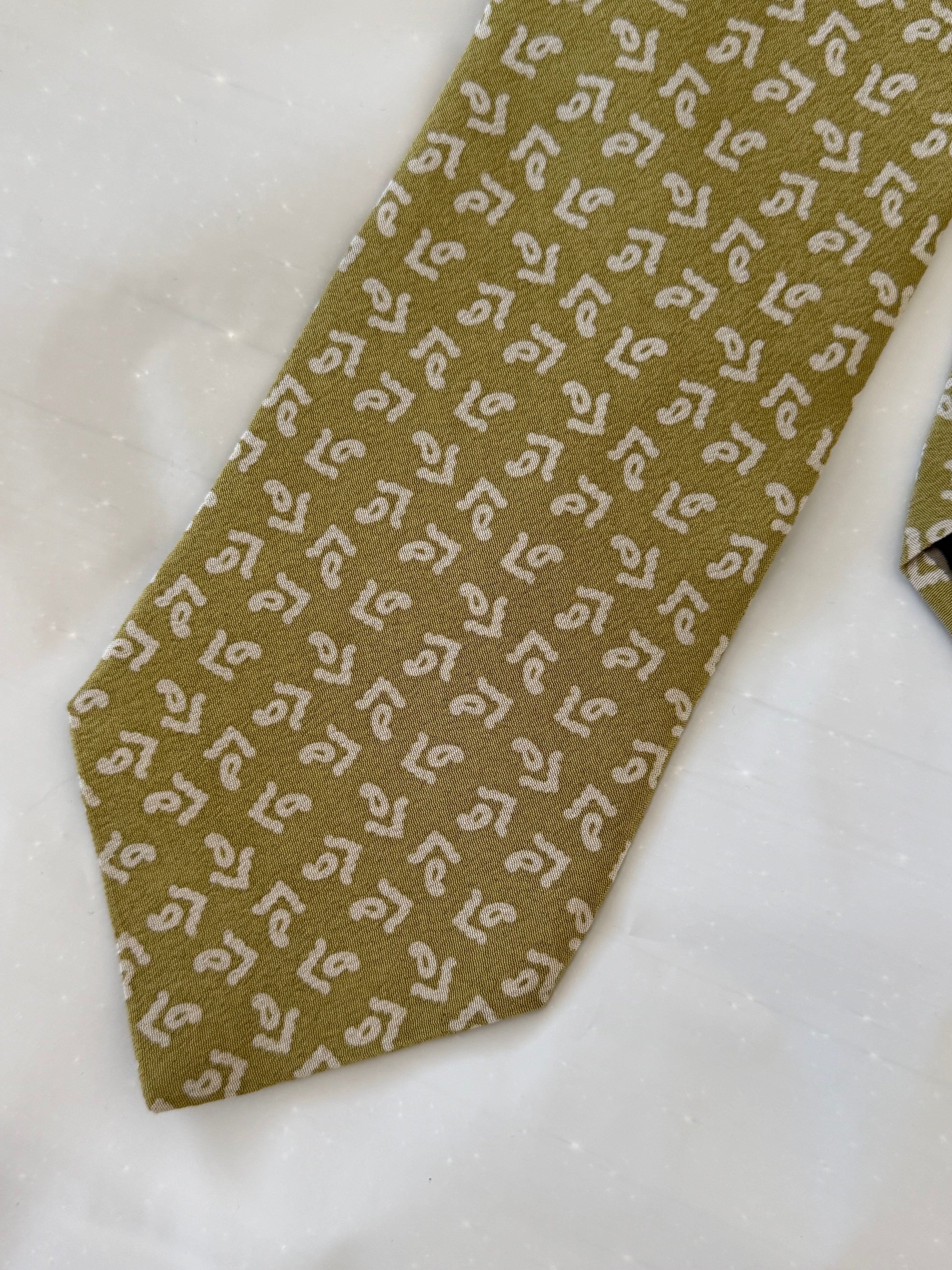Giorgio Armani 1990s Silk Tie
