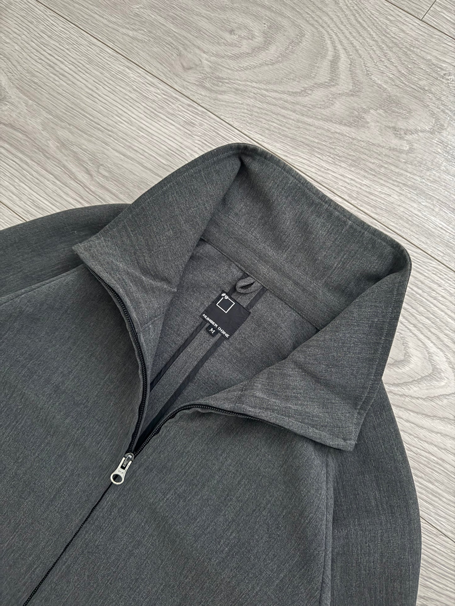 Number (N)ine 2006 High Neck Dual Zip Jacket - Size M