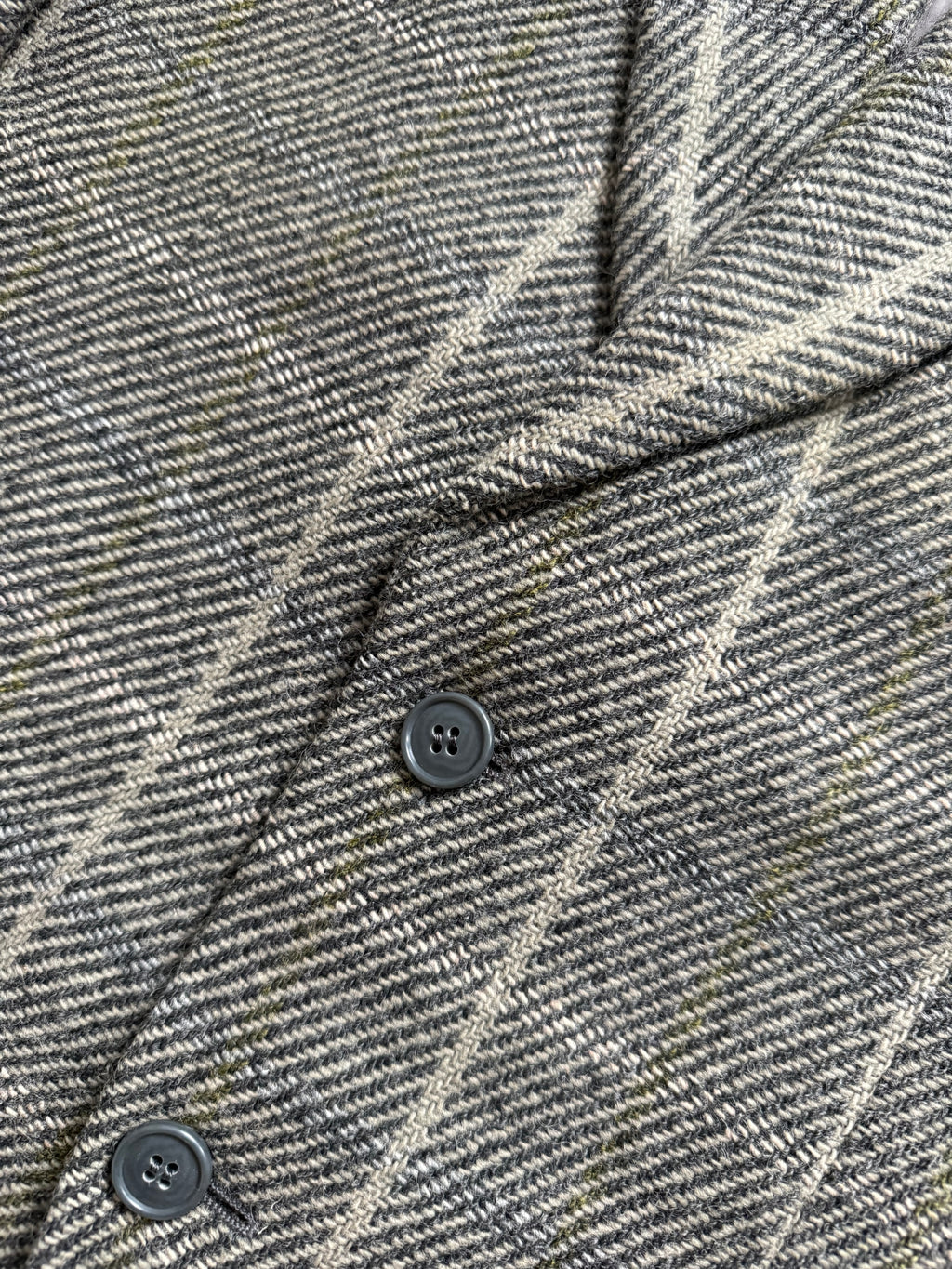 Giorgio Armani Mainline 1980s 2B Wool Sport Jacket Blazer - Size L