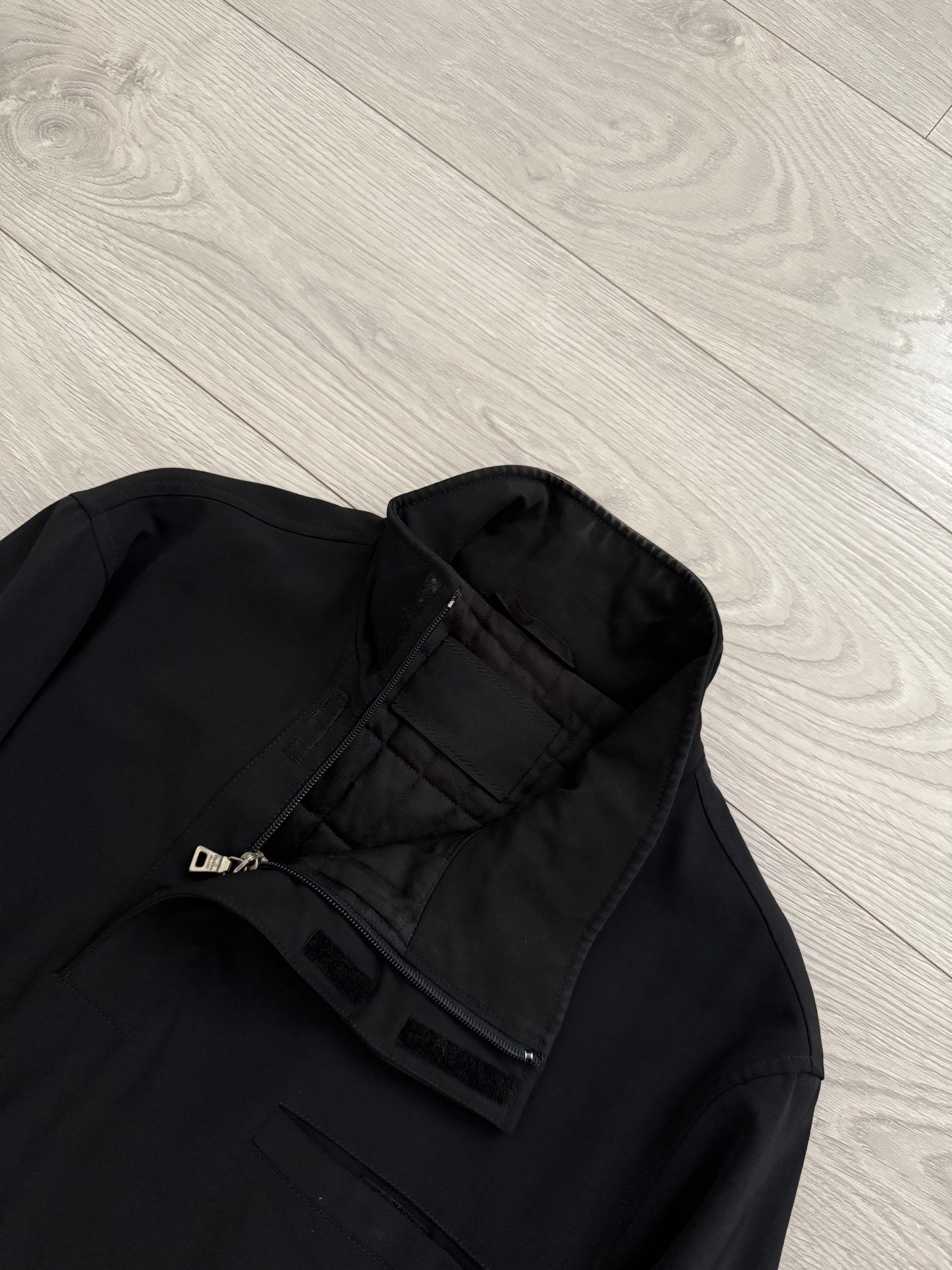 Prada FW1998 Runway Tech Nylon Padded Pullover Jacket - Size S