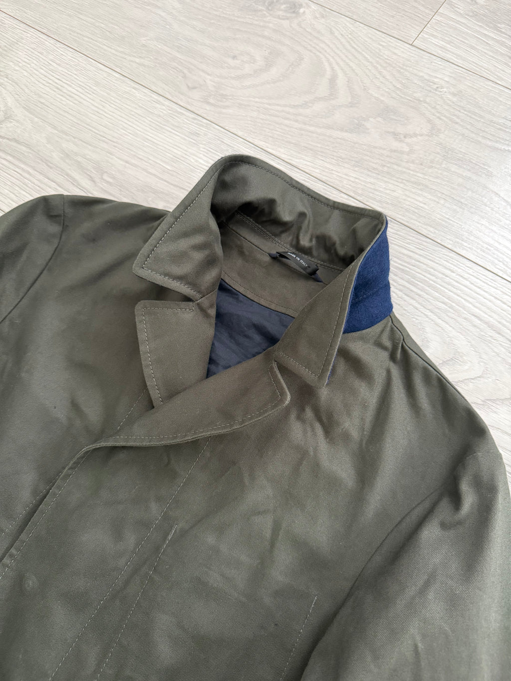 Jil Sander SS2013 Green Utility Coat - Size S