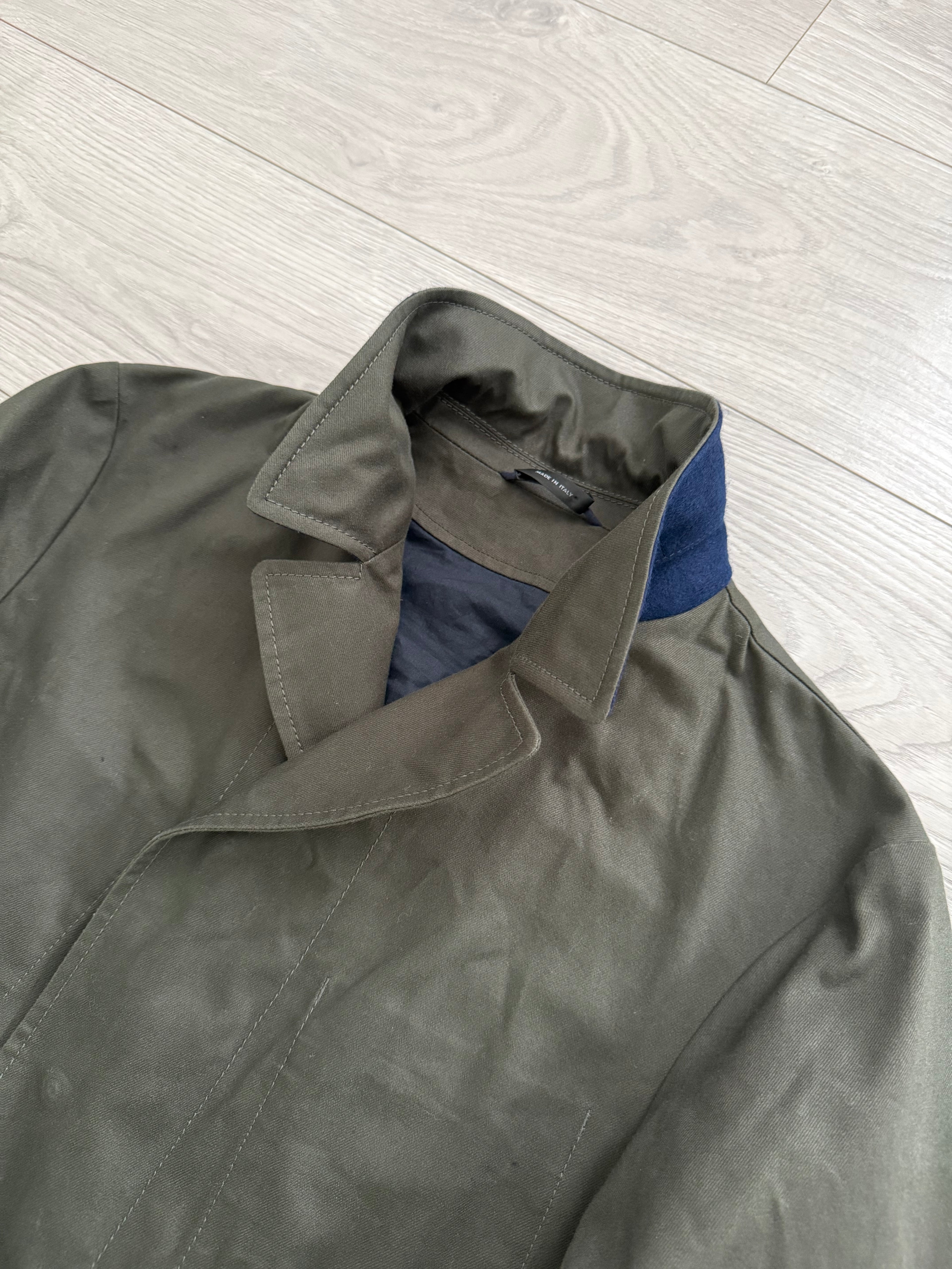 Jil Sander SS2013 Green Utility Coat - Size S