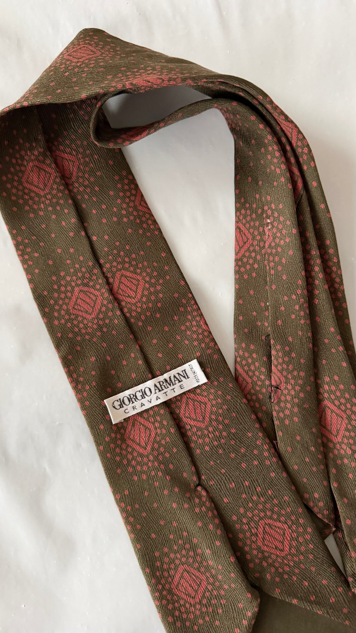Giorgio Armani 1990s Silk Tie