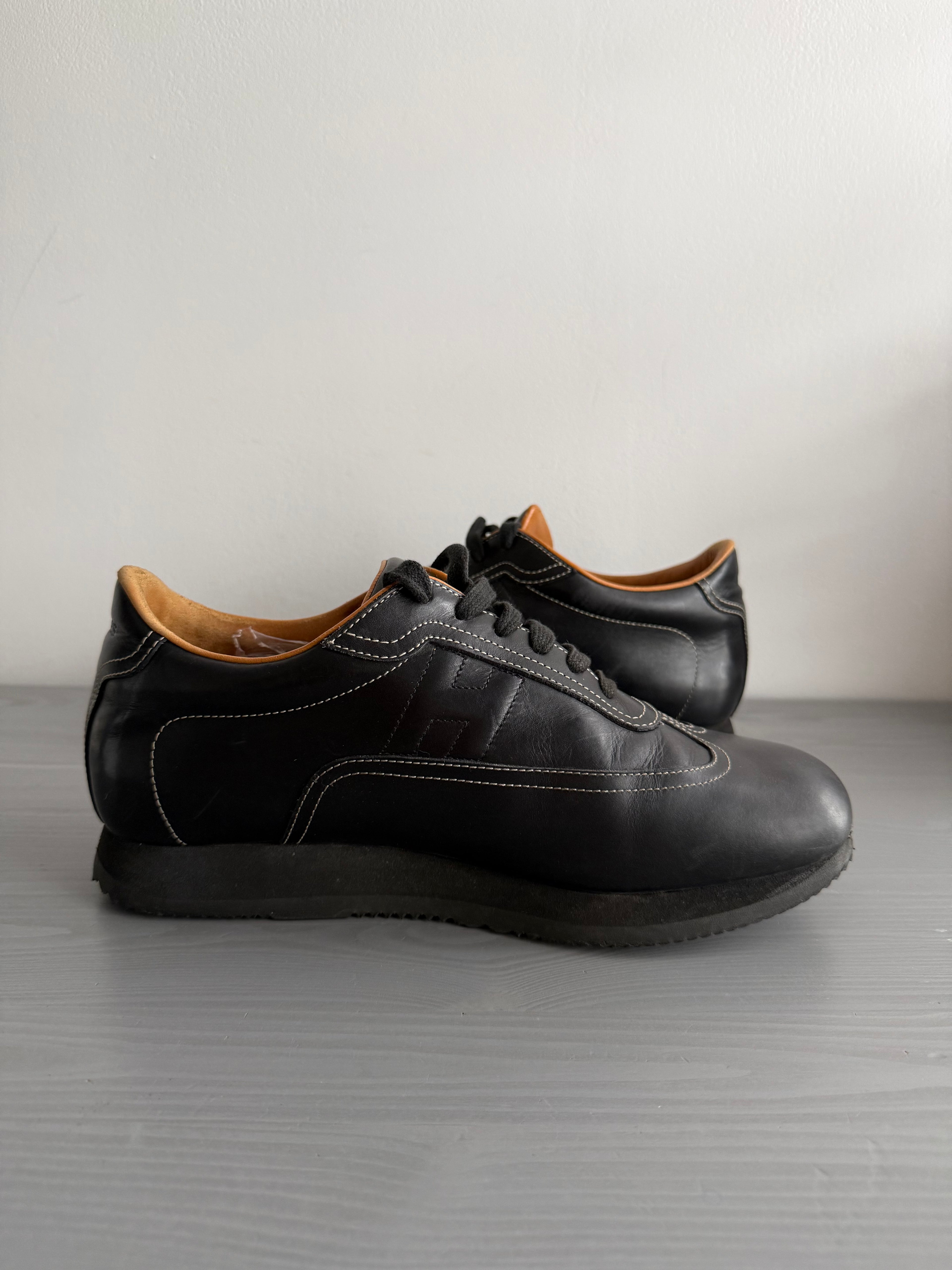 Hermes by Martin Margiela 'Quick Leather' Trainers - Size US9