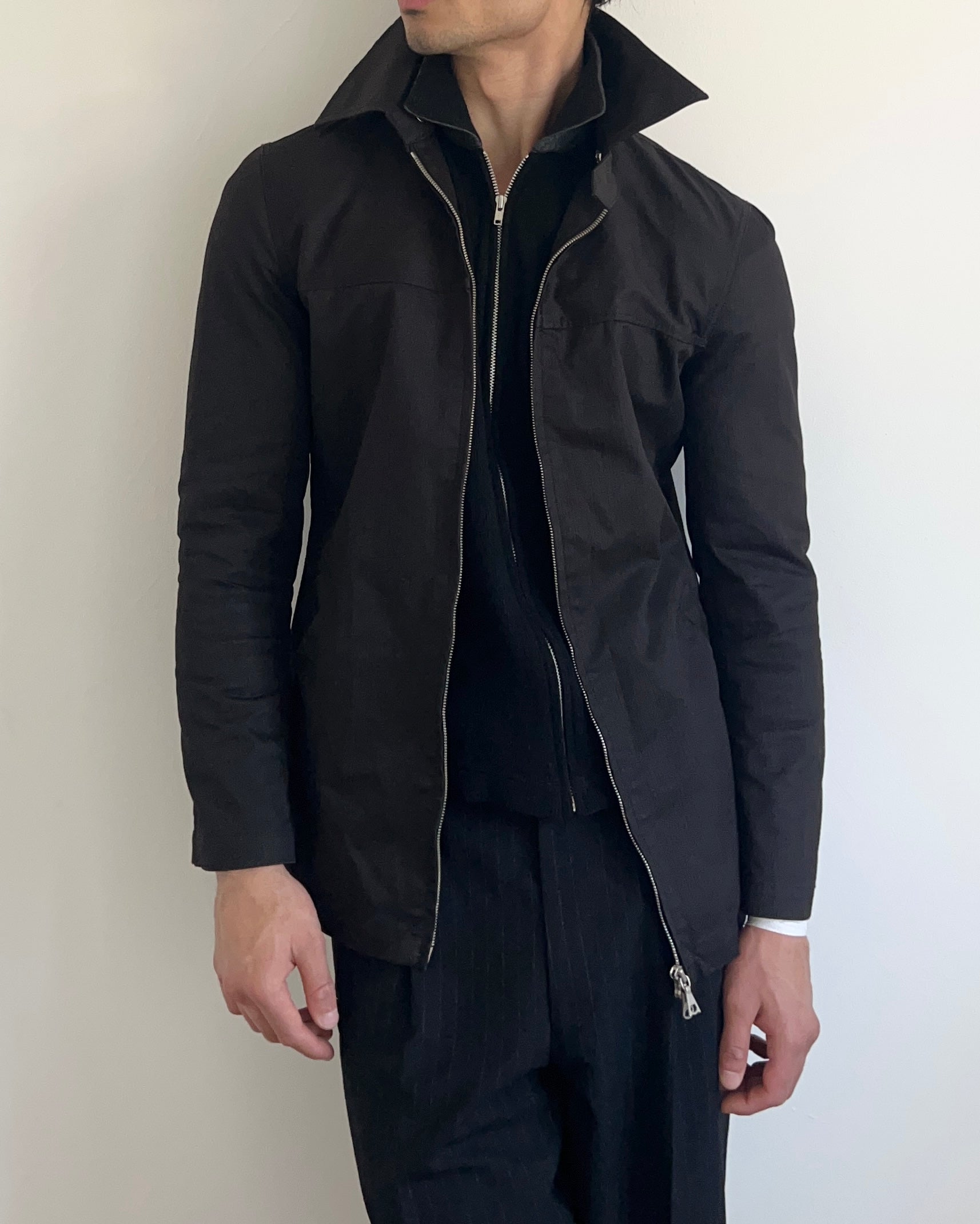 Katharine Hamnett London 1990s Zip-Front Technical Jacket - Size S