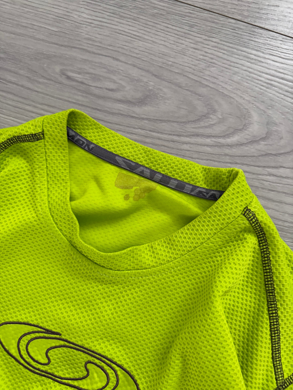 Salomon 00s Moto Mesh Green Technical Long Sleeve - Size M