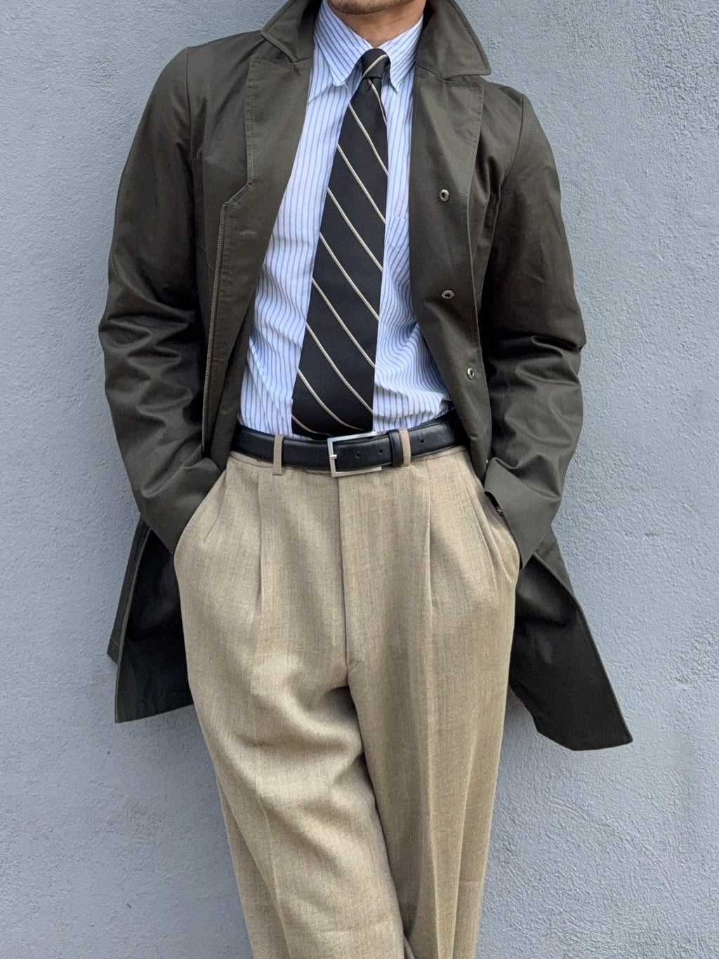 Jil Sander SS2013 Green Utility Coat - Size S