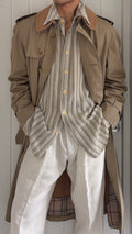 Brooks Brothers Vintage Water Repellent Trench Coat W/ Removable Wool Liner - Size M