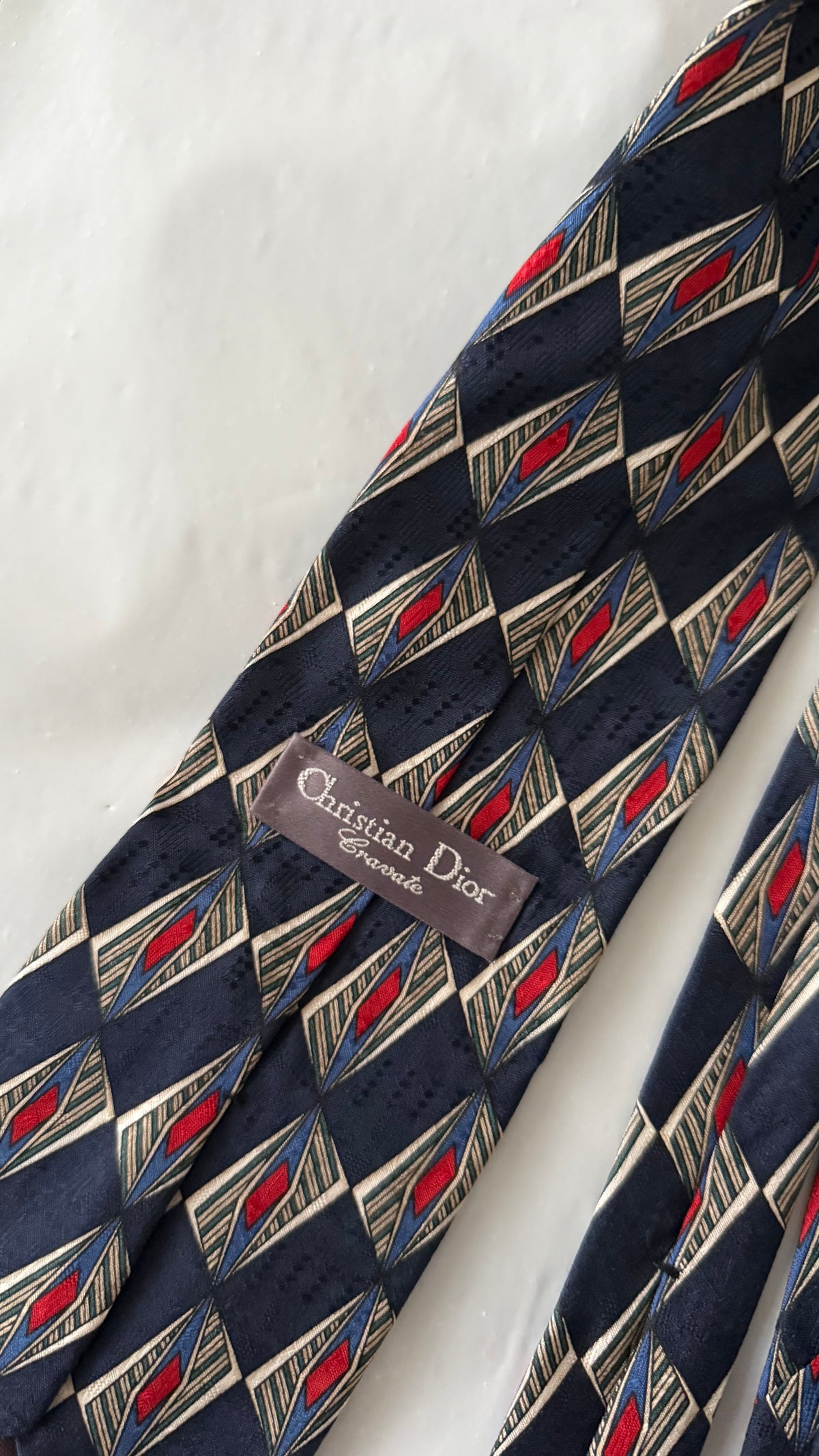 Dior 1990s Silk Tie