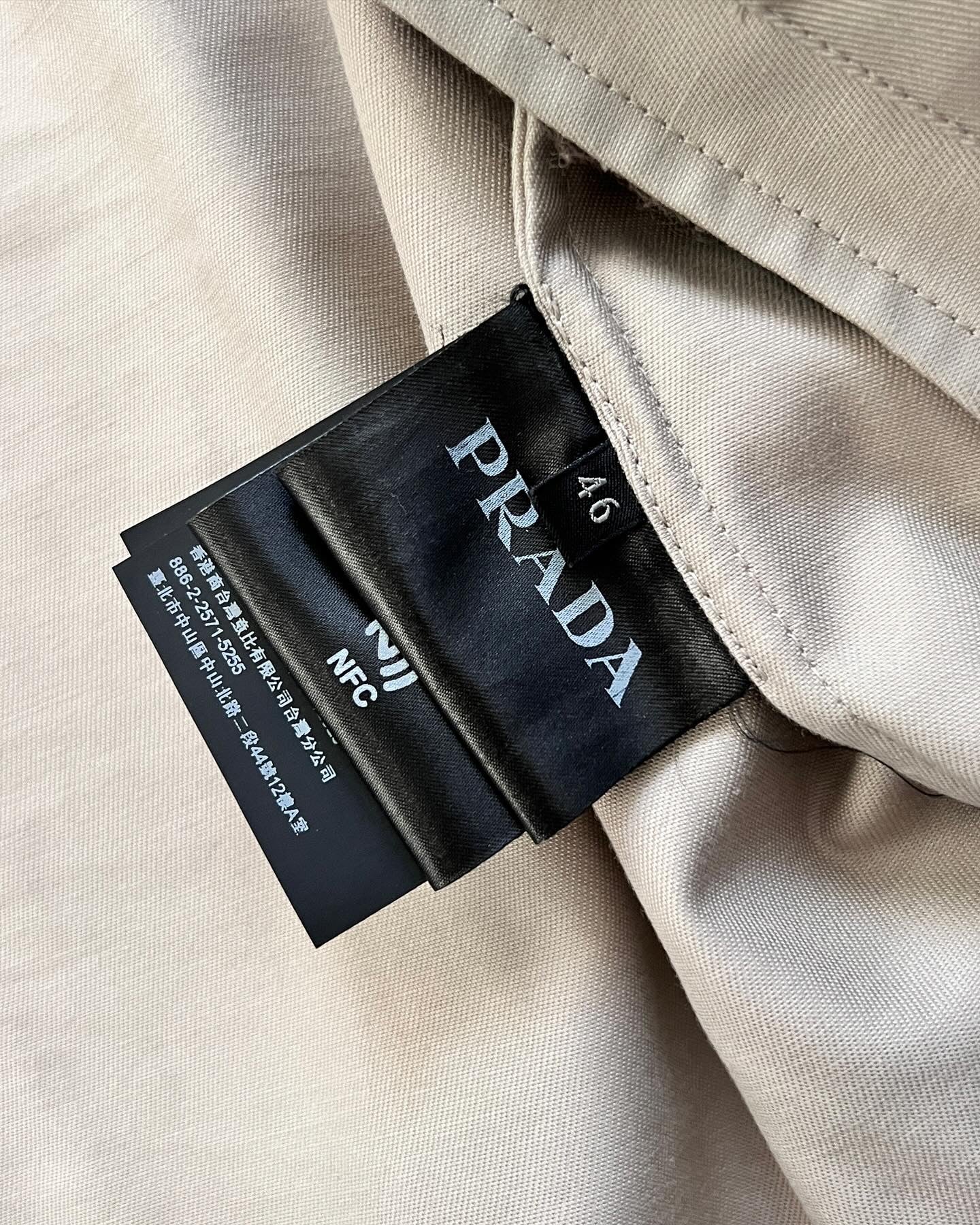 Prada clearance harrington jacket