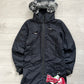 Oakley Road Fuel 00s Insulated Fur Hood Ski Suit - Size S