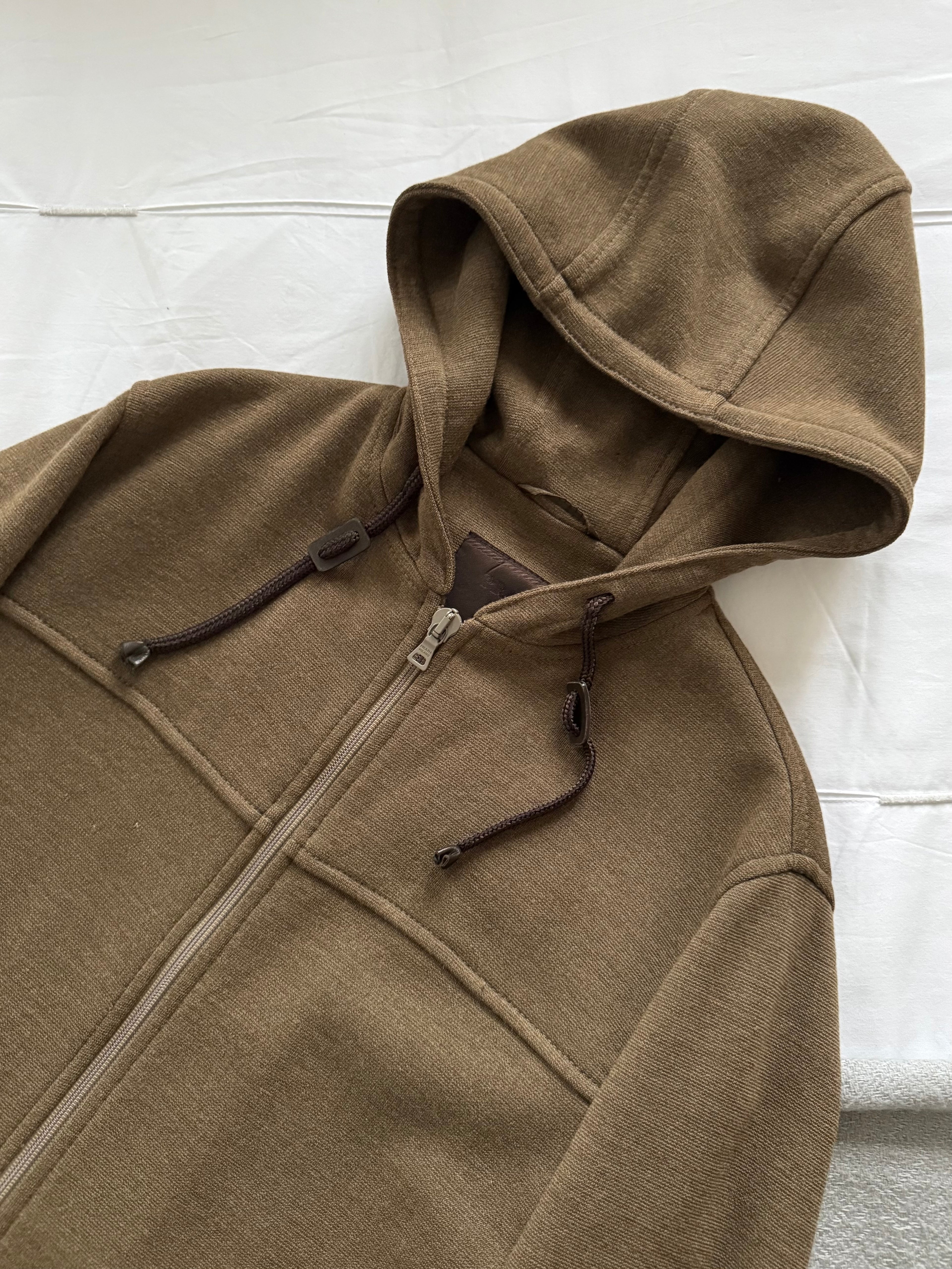 Prada Mainline FW1998 Hooded Wool Knit Jacket - Size L