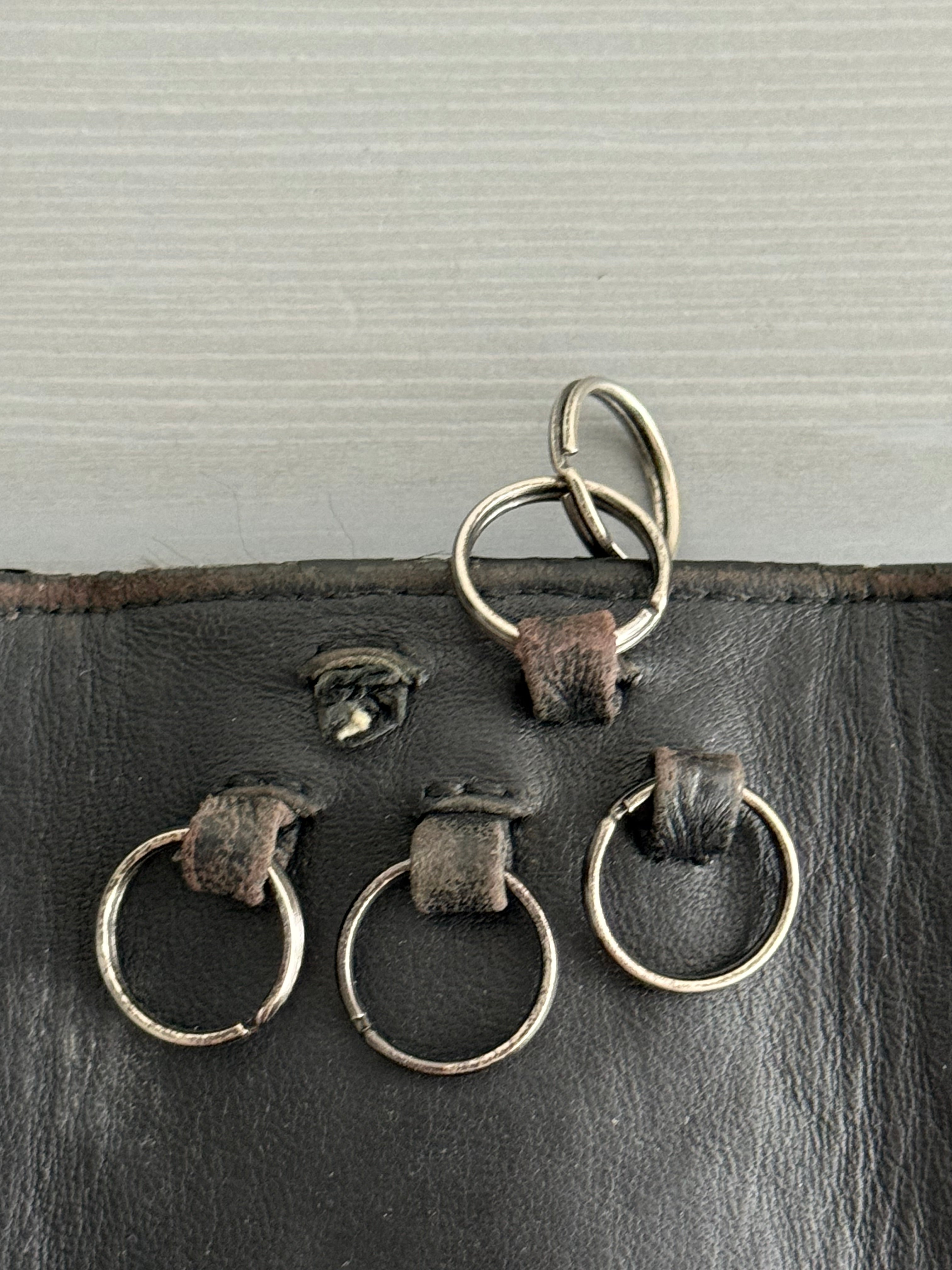 Bottega Veneta Vintage Leather Key Holder