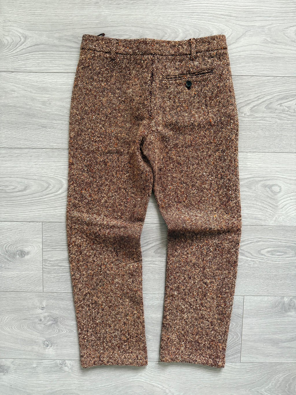 Miu Miu FW2004 Tweed Speckled Pants - Size 28