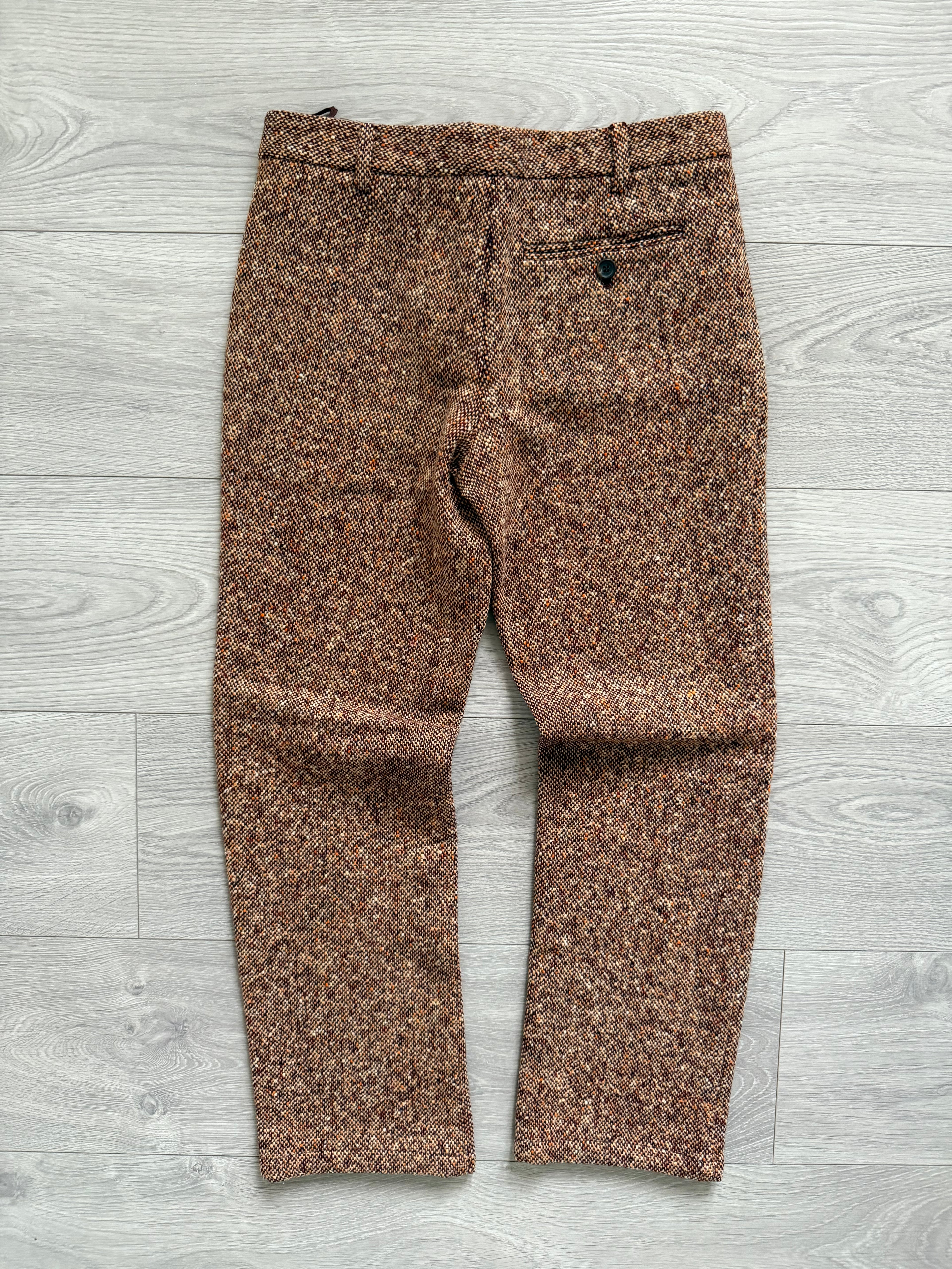 Miu Miu FW2004 Tweed Speckled Pants - Size 28