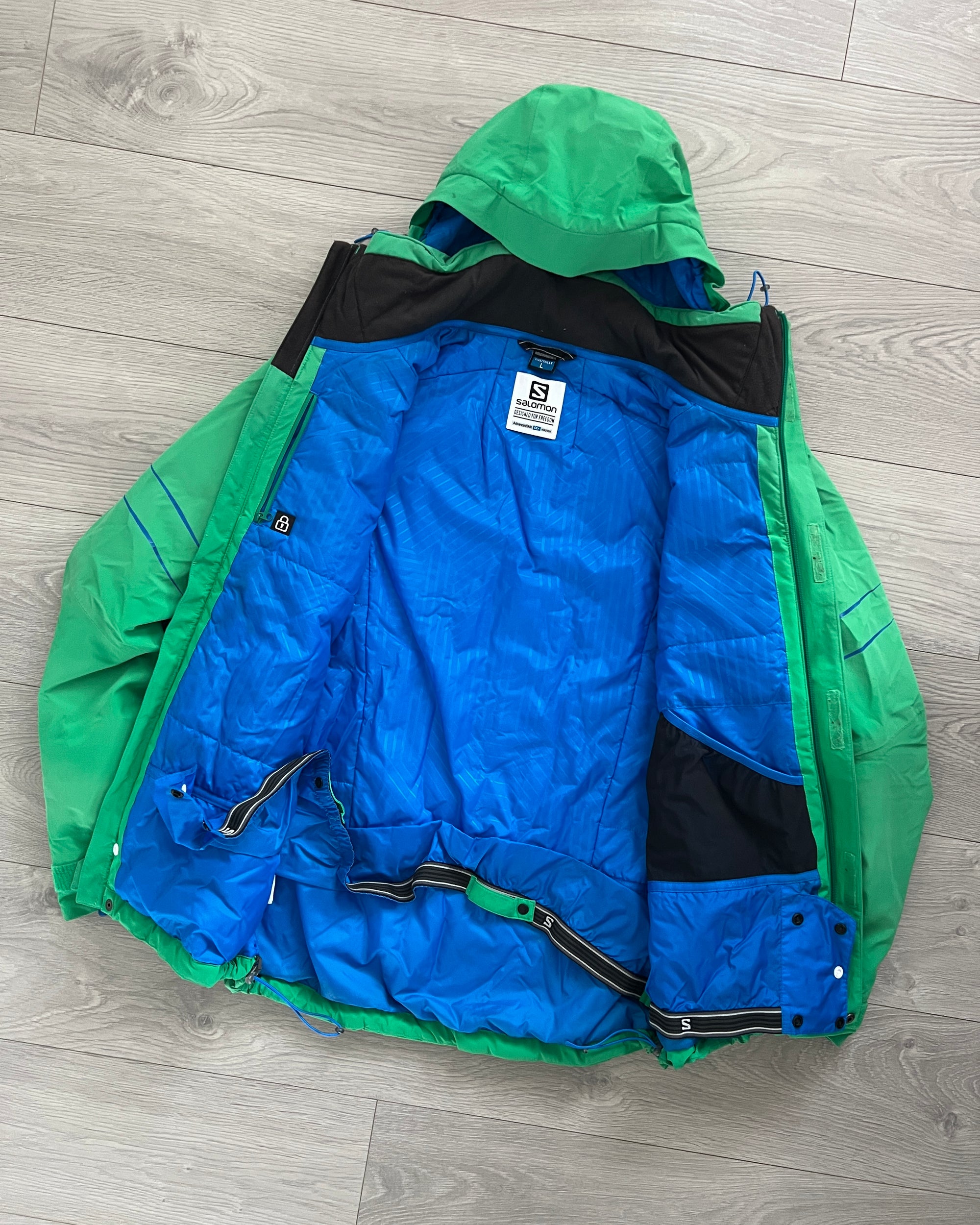 Salomon 00s AdvancedSkin Dry Waterproof Insulated Tech Jacket - Size L