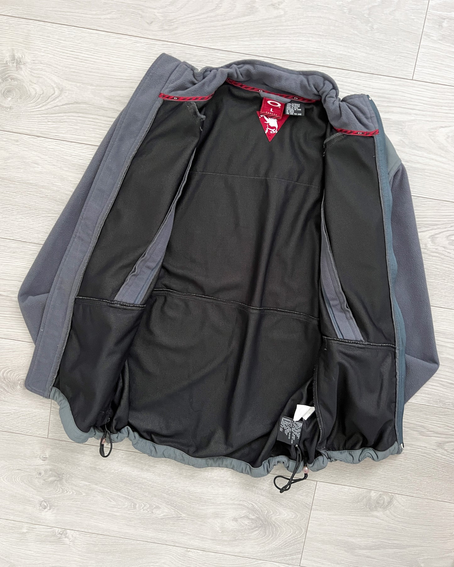 Oakley Software 00s Technical Toggled Fleece Jacket - Size L