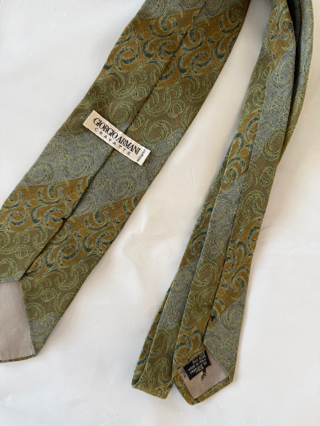 Giorgio Armani 1990s Silk Tie