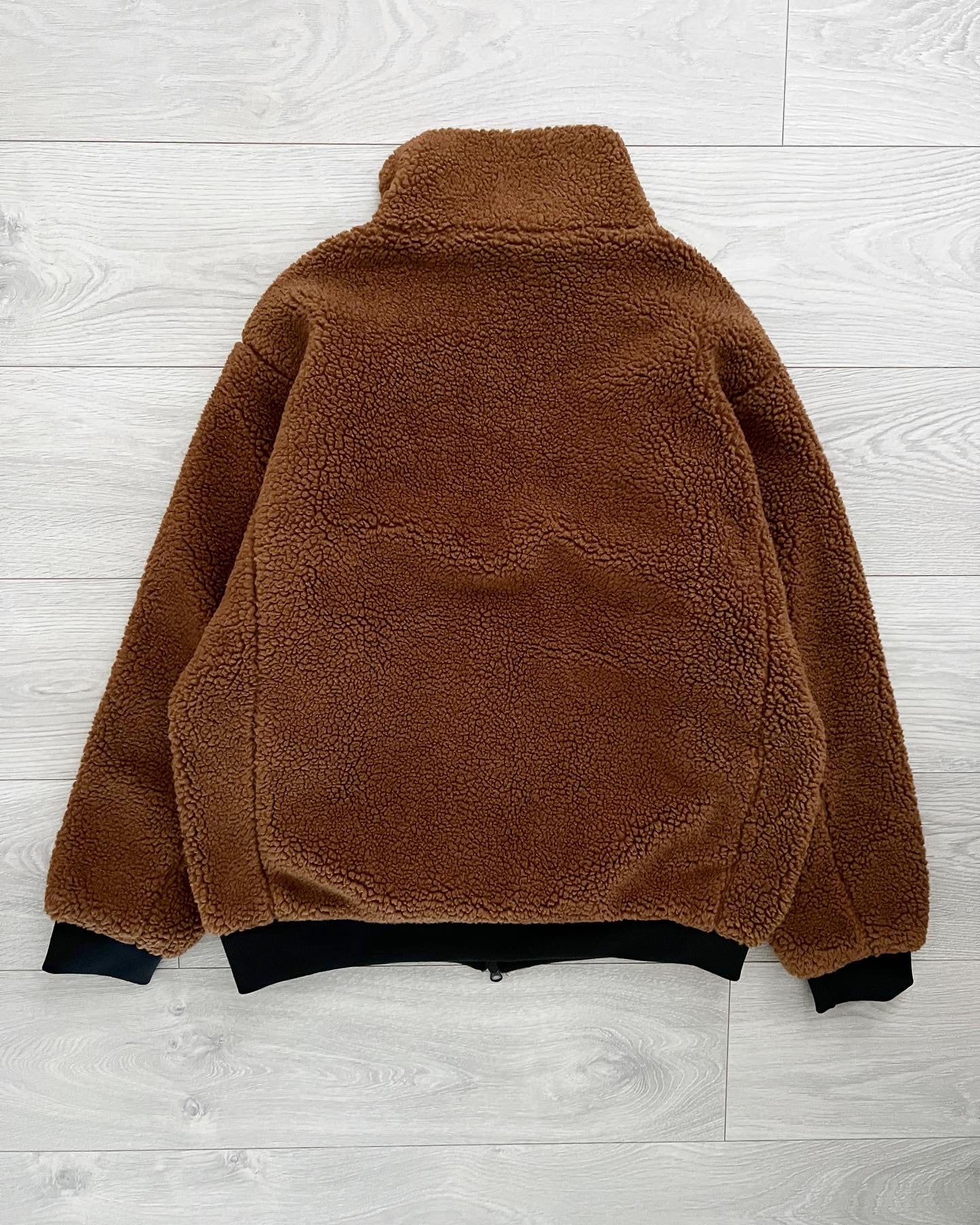 Oakley Boa Brown Fleece Jacket - Size XL