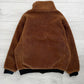 Oakley Boa Deep Pile Brown Fleece Jacket - Size S