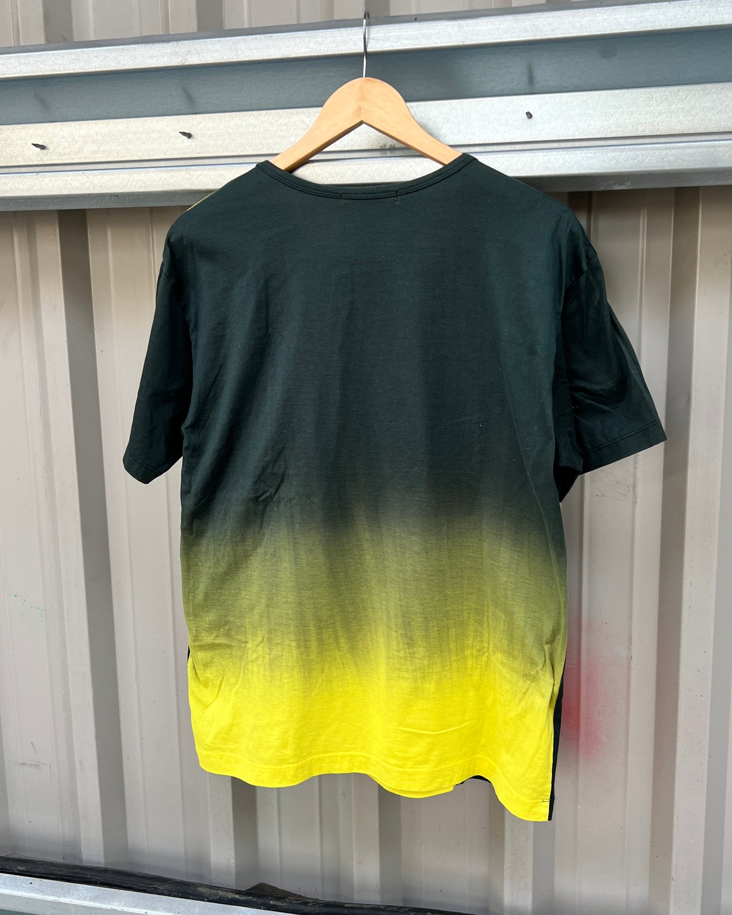 Issey Miyake SS08 Acid Gradient Panelled T-Shirt - Size M