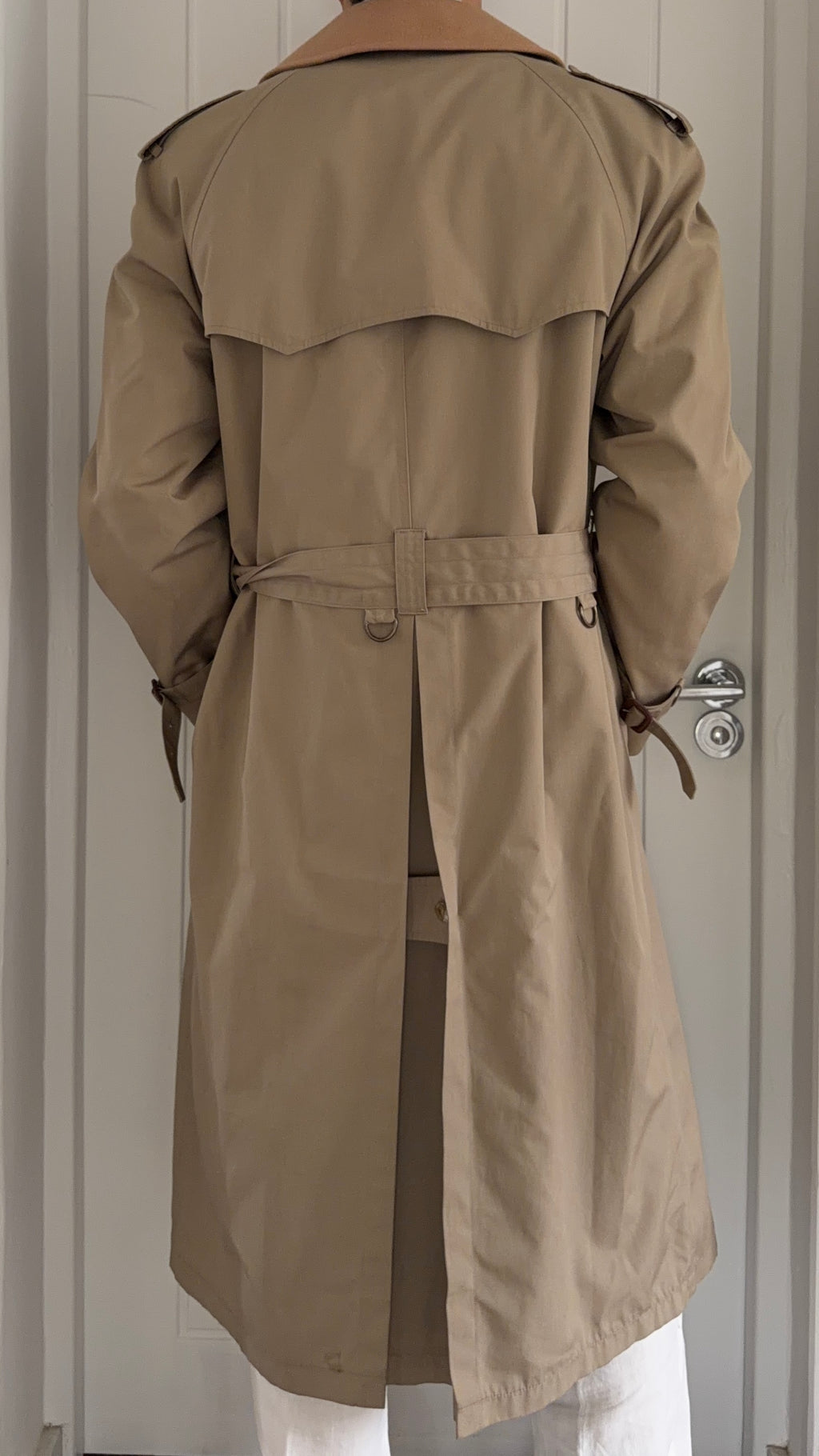 Brooks Brothers Vintage Water Repellent Trench Coat W/ Removable Wool Liner - Size M