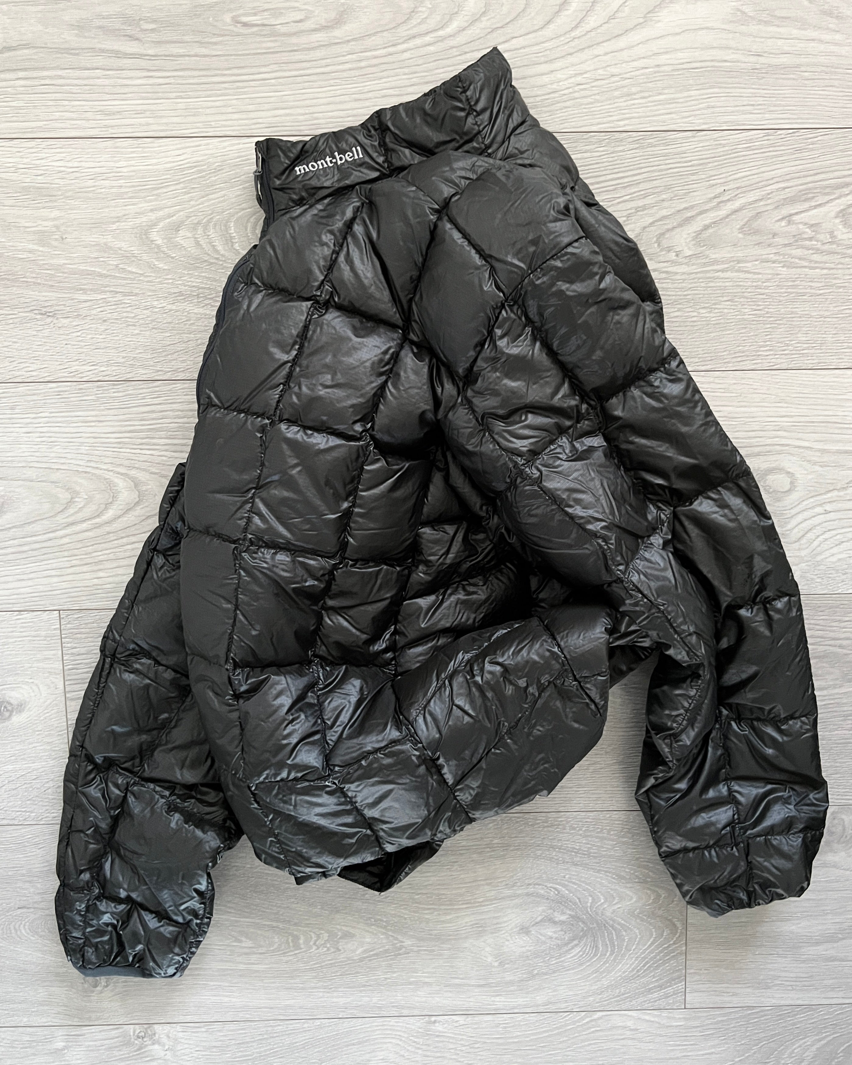 Montbell Square Stitch Goose Down Nylon Puffer Jacket - Size M