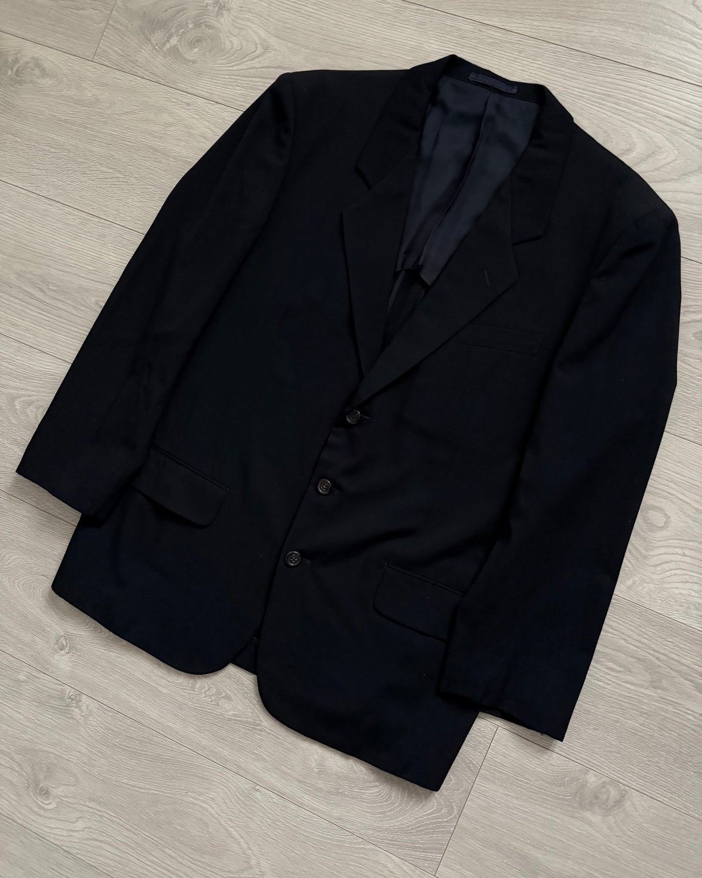 Comme Des Garcons Homme Deux 1988 Pleated Wool Suit - M Jacket / 32" Waist